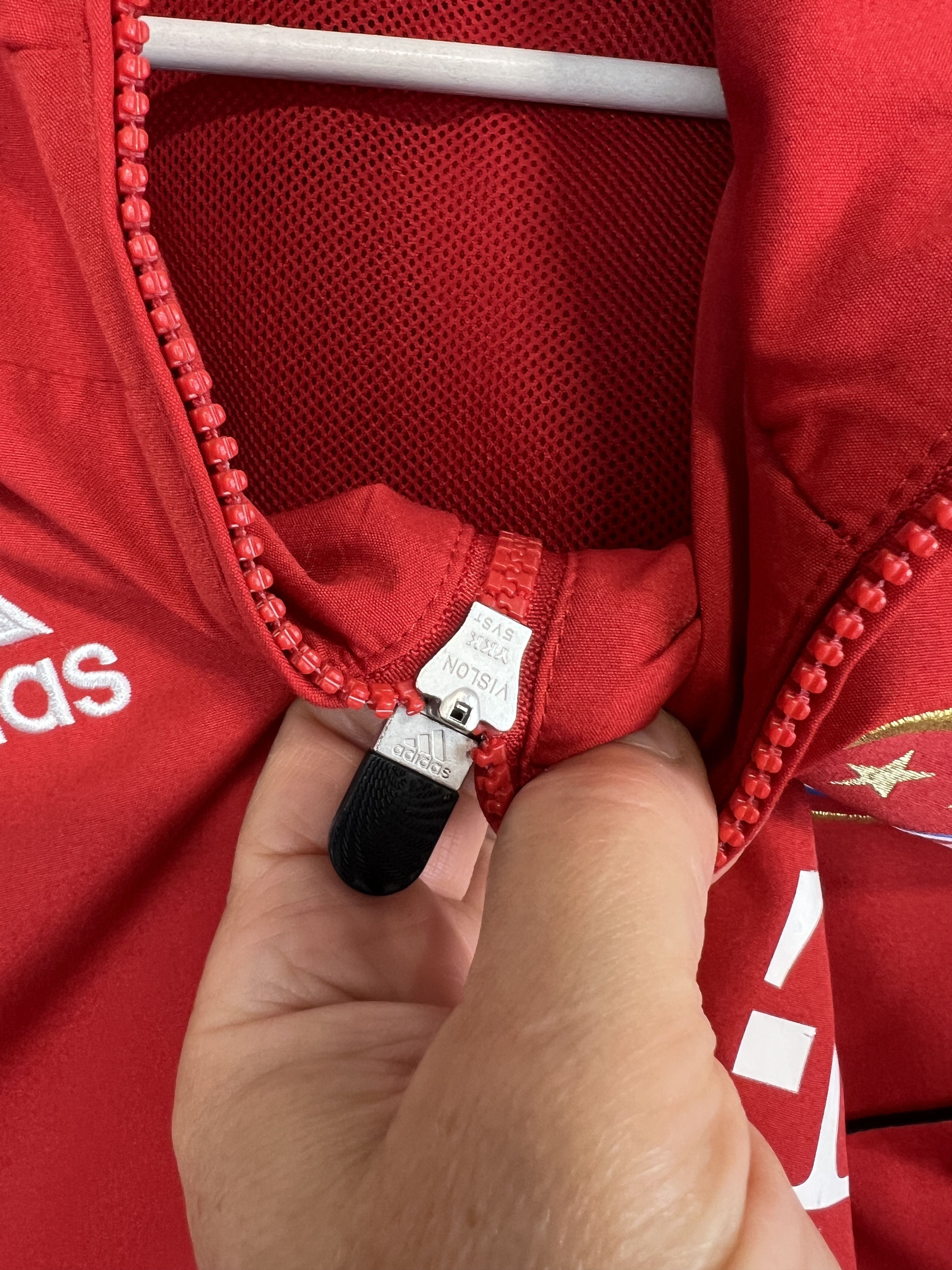 Adidas Vintage Bayern Munich Football Jacket Soccer Track Top Zip Size US M / EU 48-50 / 2 - 4 Thumbnail