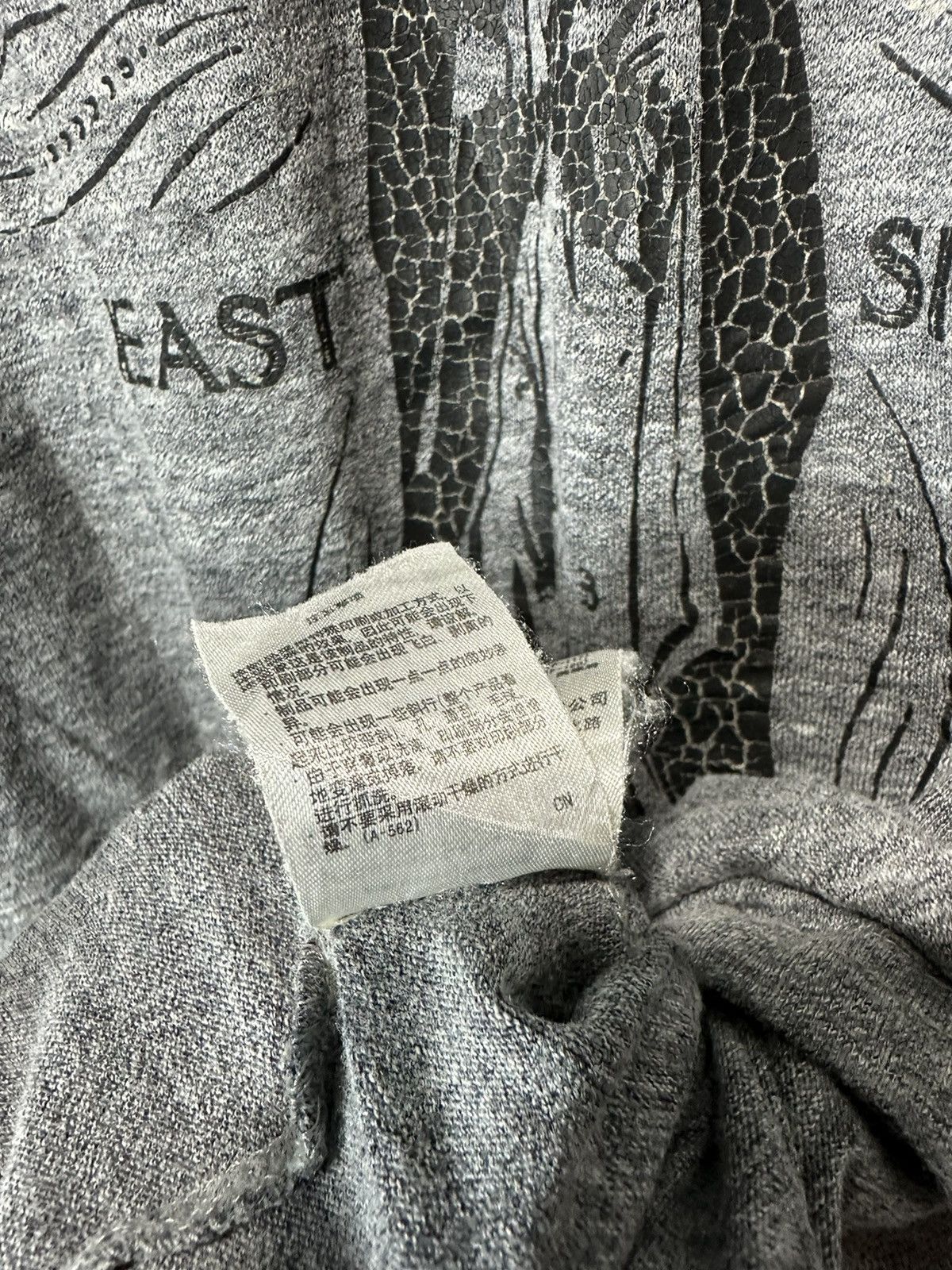 20471120 SICK TRASHED STOOGE JESUS TEE LONG SLEEVE IFSIX LGB STYLE Size US S / EU 44-46 / 1 - 13 Thumbnail