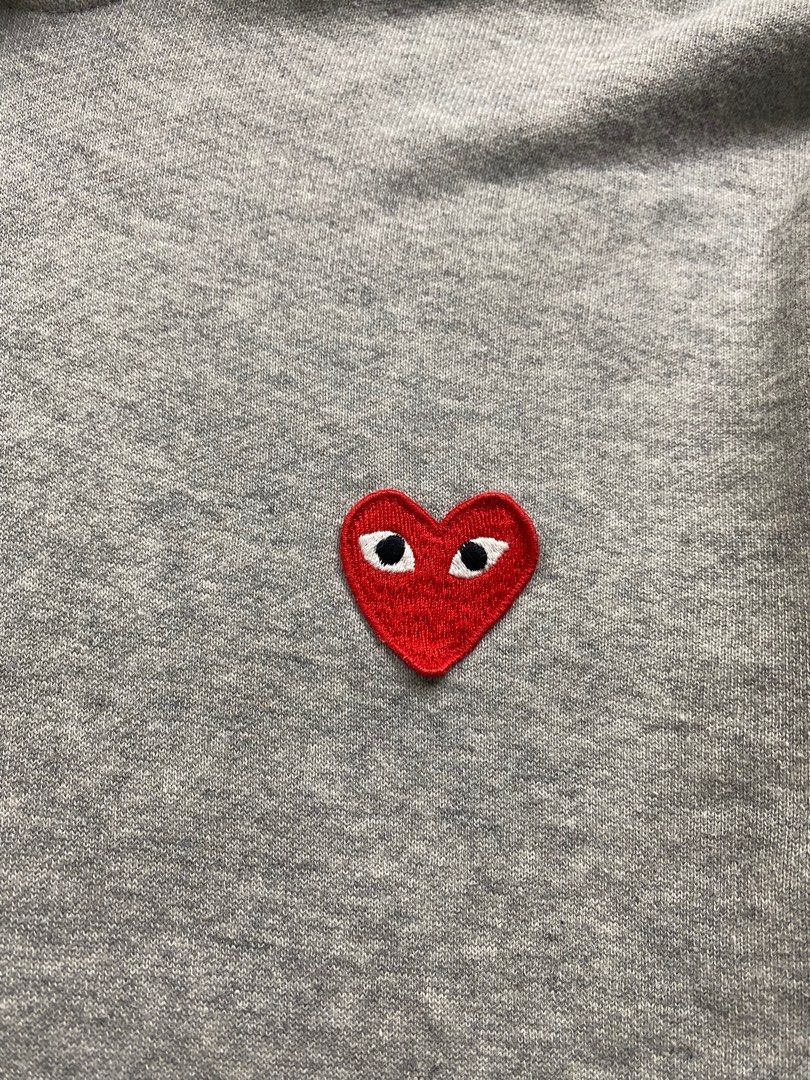 Comme des Garcons PLAY Play cdg hoodie hearts logo Size US M / EU 48-50 / 2 - 4 Thumbnail
