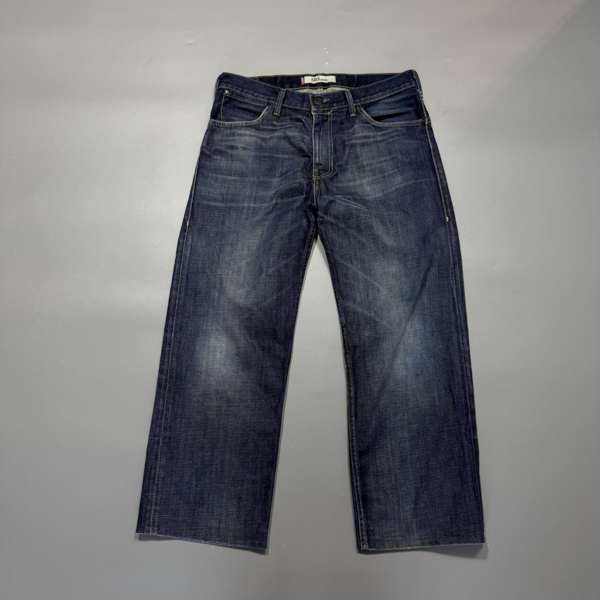 Levi's Vintage Levi’s Buckle Avant Garde Rate Jeans Size US 34 / EU 50 - 2 Thumbnail