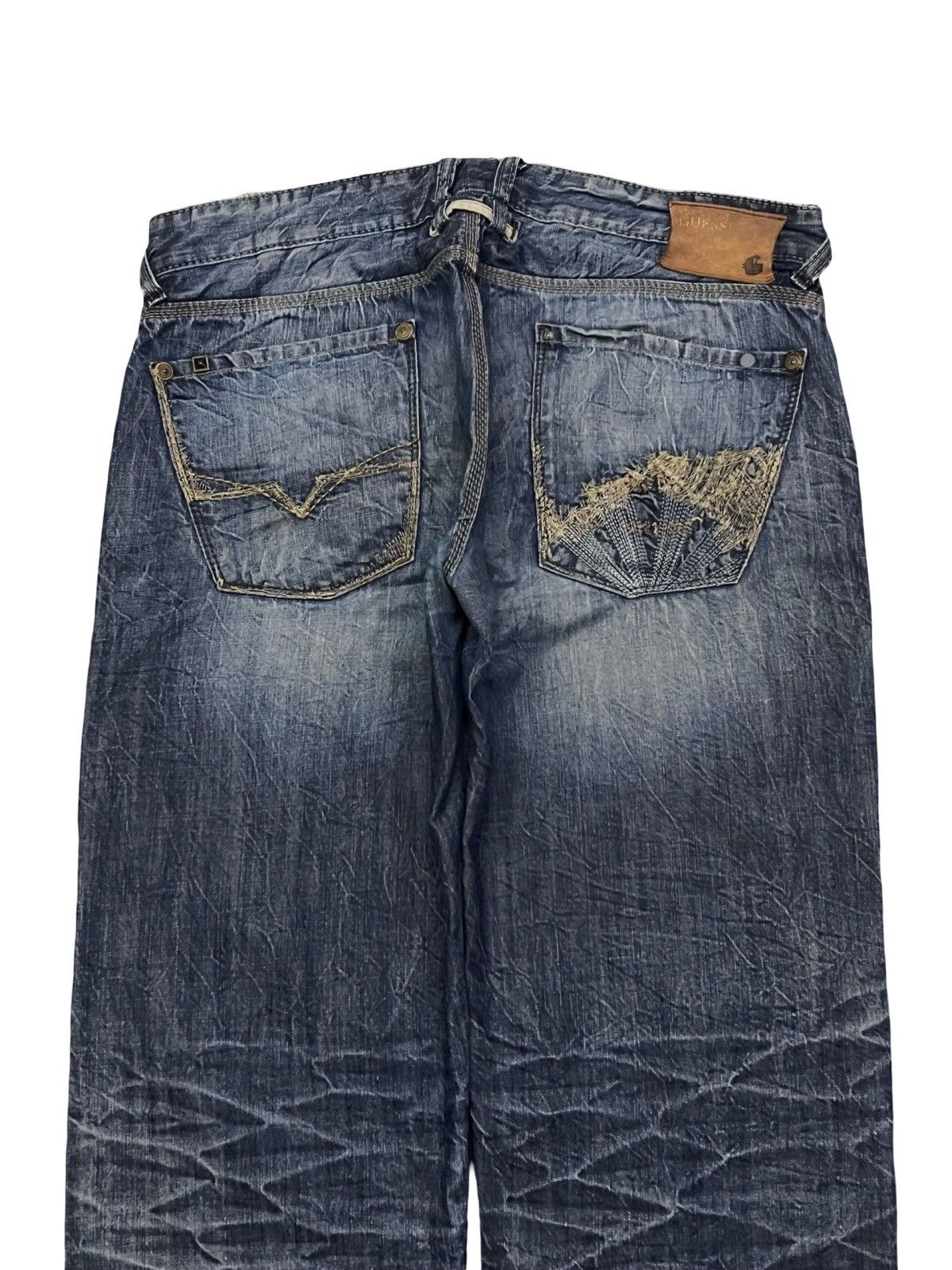 Guess Vintage GUESS Rebel Stretching Denim Jeans Made in USA W37 Size US 37 - 5 Thumbnail