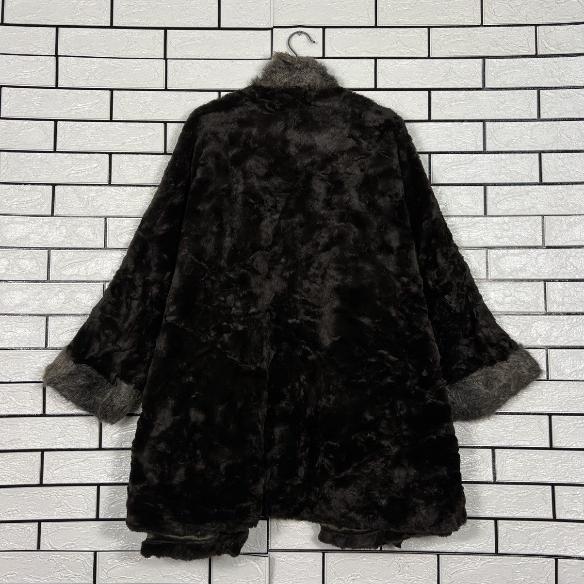 Vintage Vintage 90's VERDE PIU Modacrylic Oversized Coat #4139-C189 Size US M / EU 48-50 / 2 - 15 Thumbnail