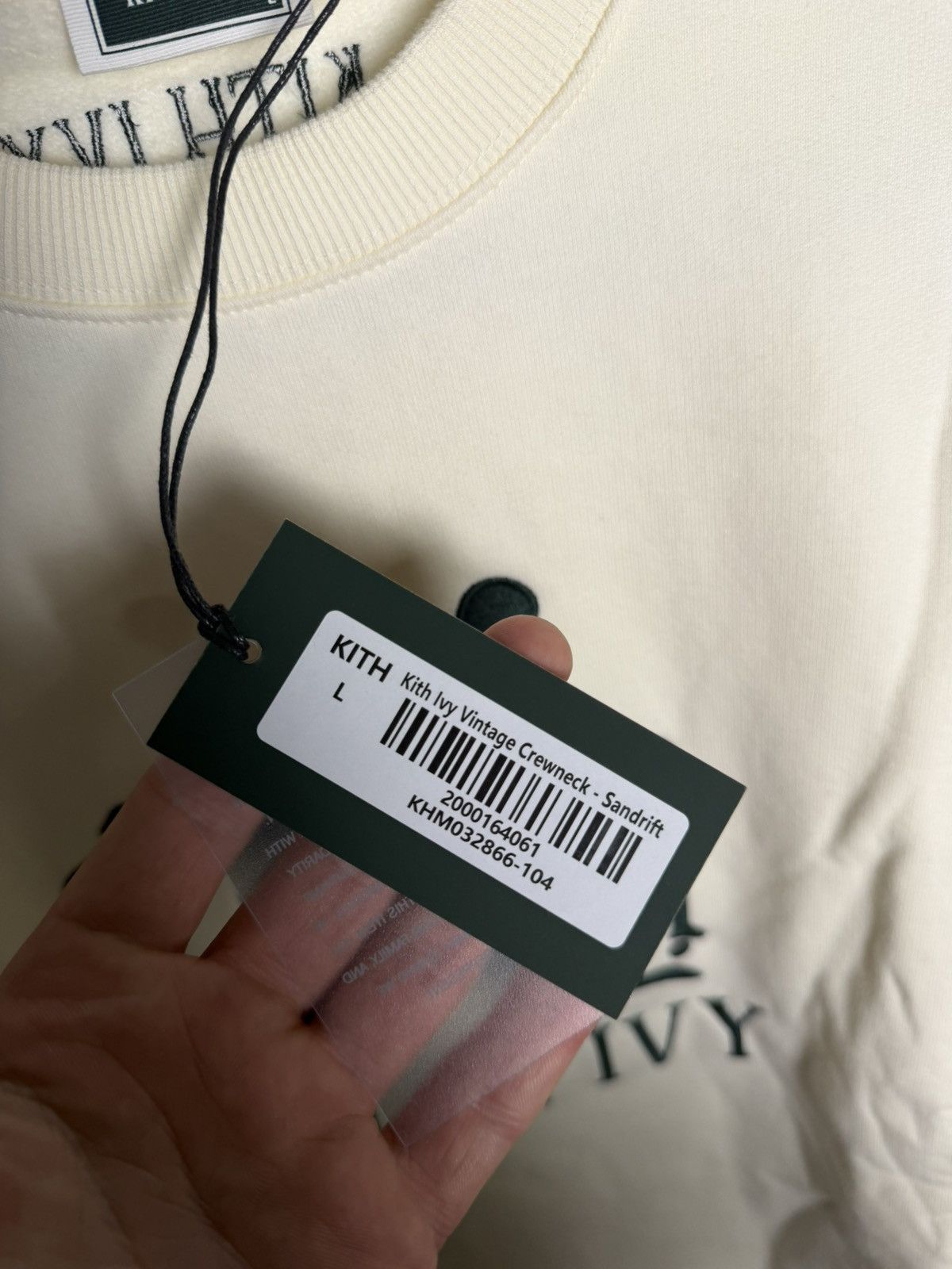 Kith Kith Ivy Vintage Crewneck Sandrift Size US L / EU 52-54 / 3 - 4 Thumbnail