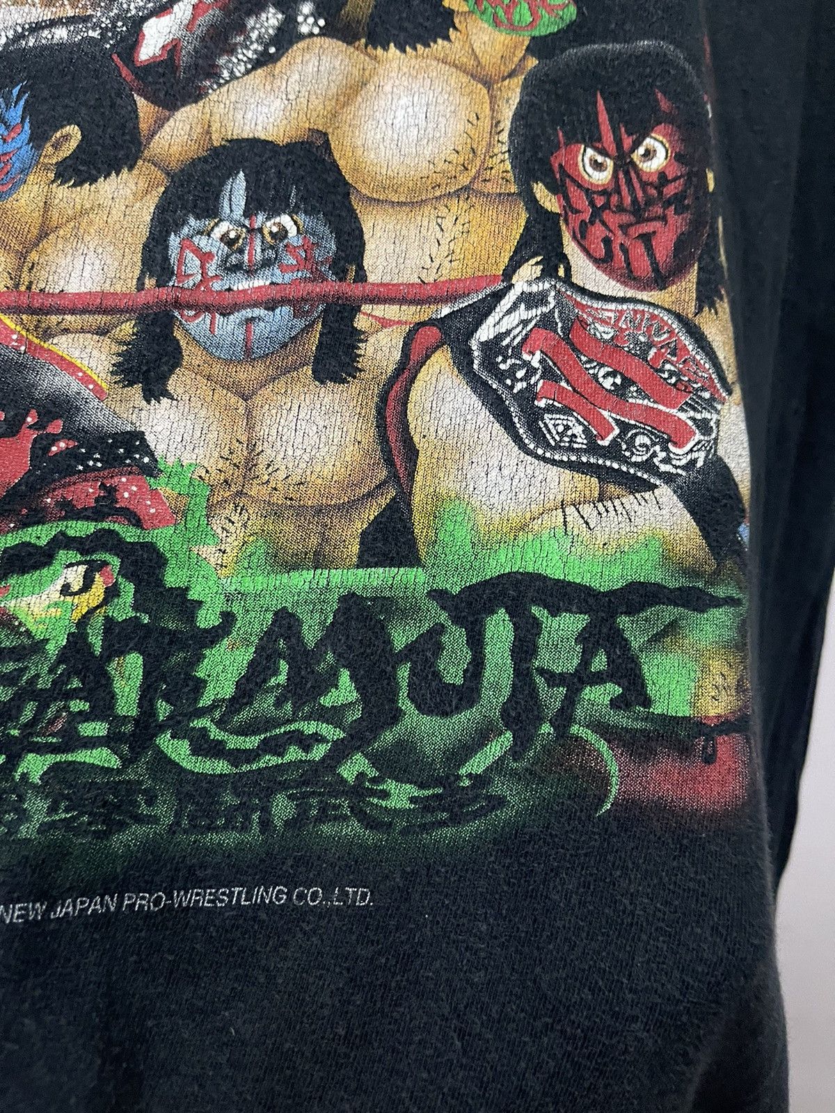 Japanese Brand × Vintage × WCW/nWo Vtg 1992 Wrestling GREAT MUTA Keiji Mutoh NJPW ❗️❗️❗️ Size US XL / EU 56 / 4 - 4 Thumbnail
