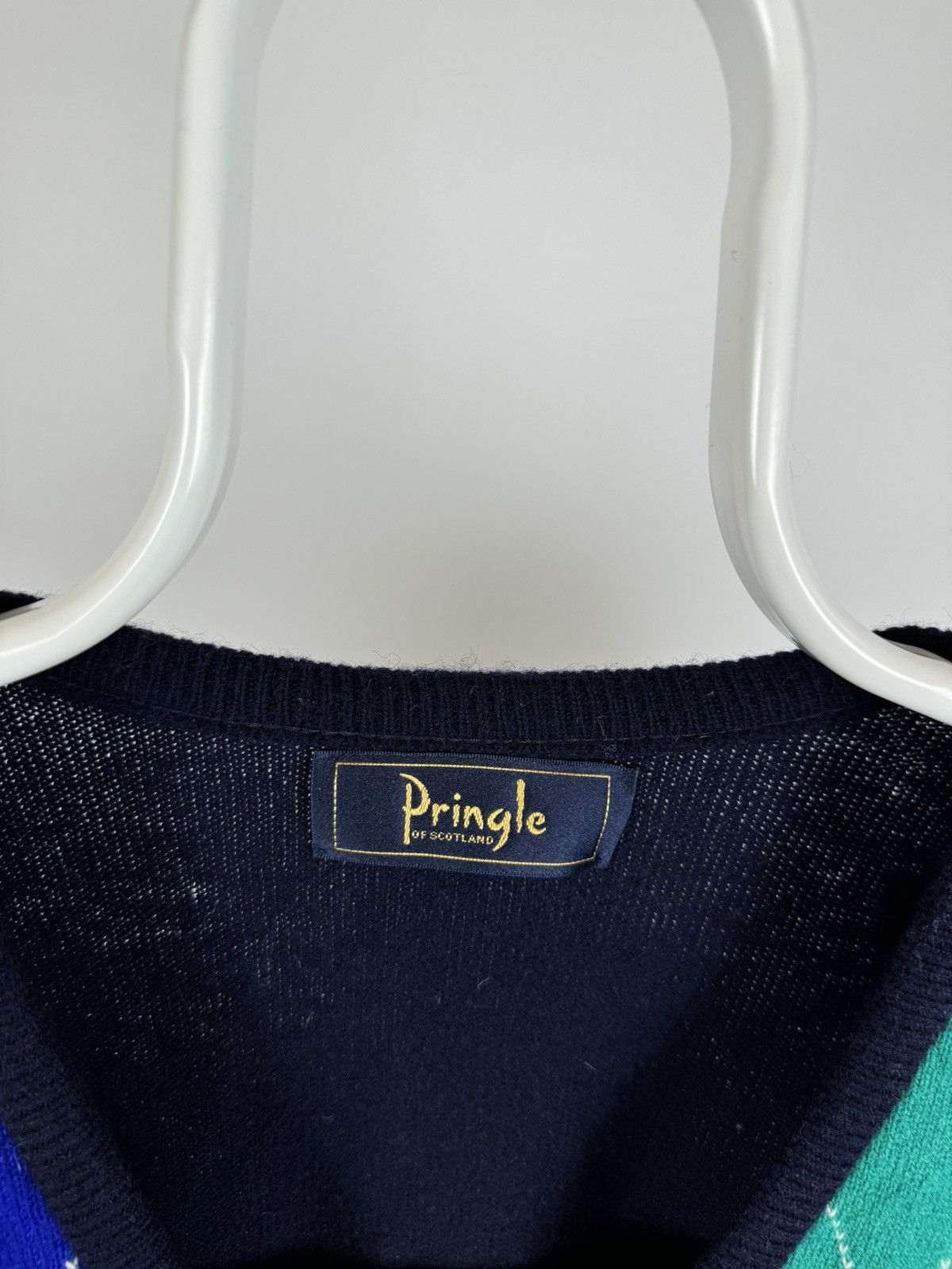 Pringle Of Scotland × Vintage Vintage Pringle of Scotland Wool Jumper With Pattern Size US XL / EU 56 / 4 - 2 Thumbnail