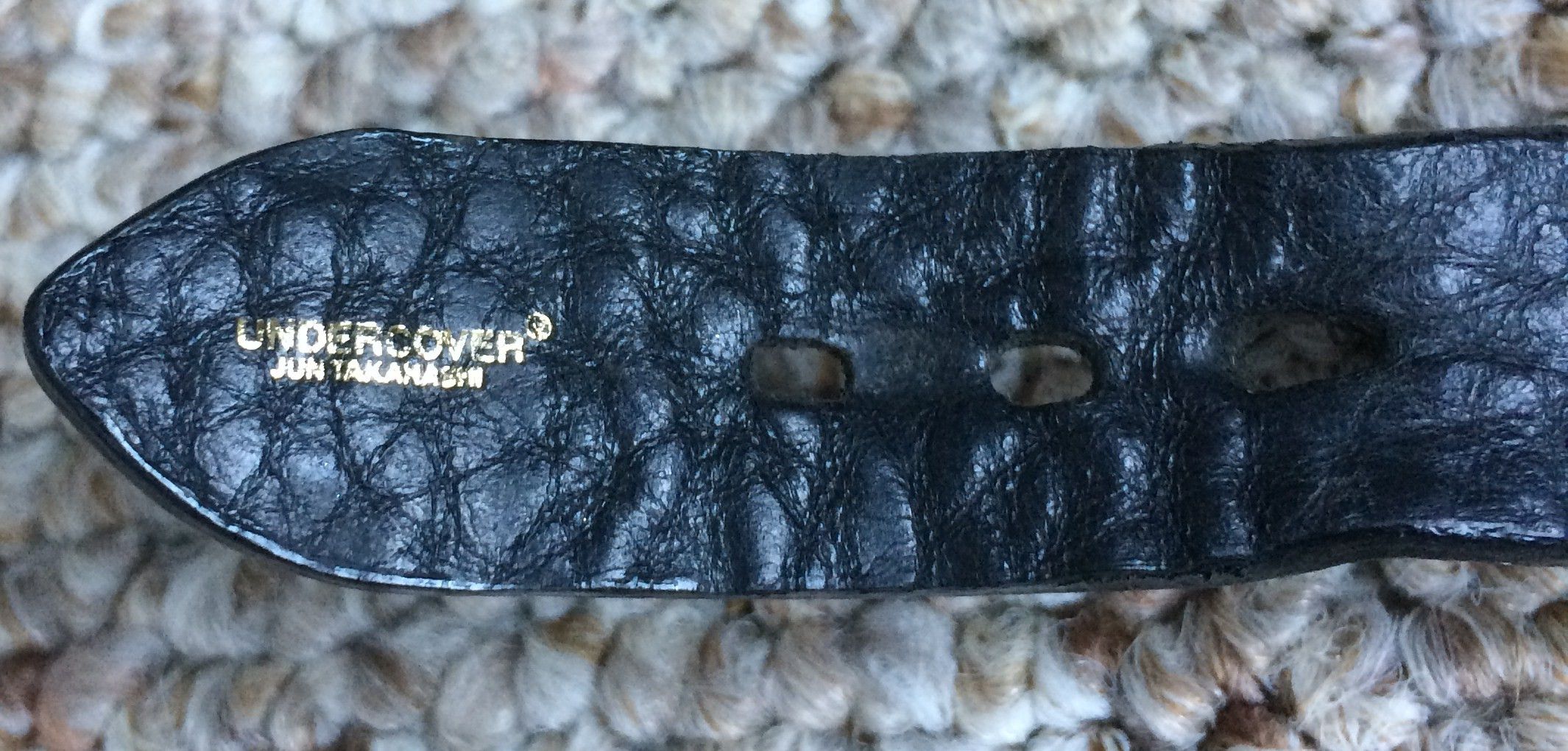 Undercover Undercover Studded Spiked Leather Bracelet Size ONE SIZE - 7 Thumbnail
