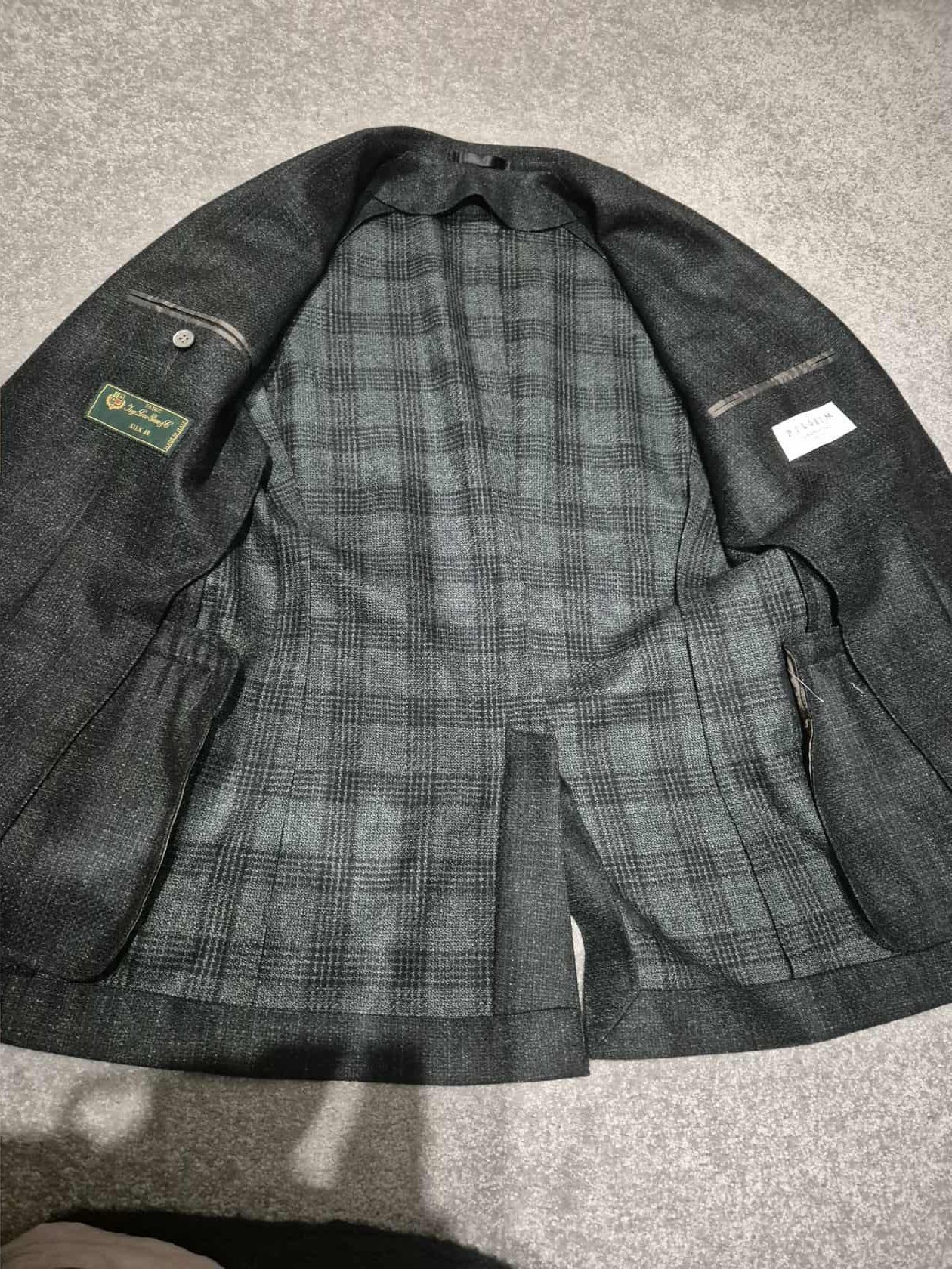 Tomorrowland Tomorrowland Loro Piana Silk Air blazer - Green Size 34R - 2 Thumbnail