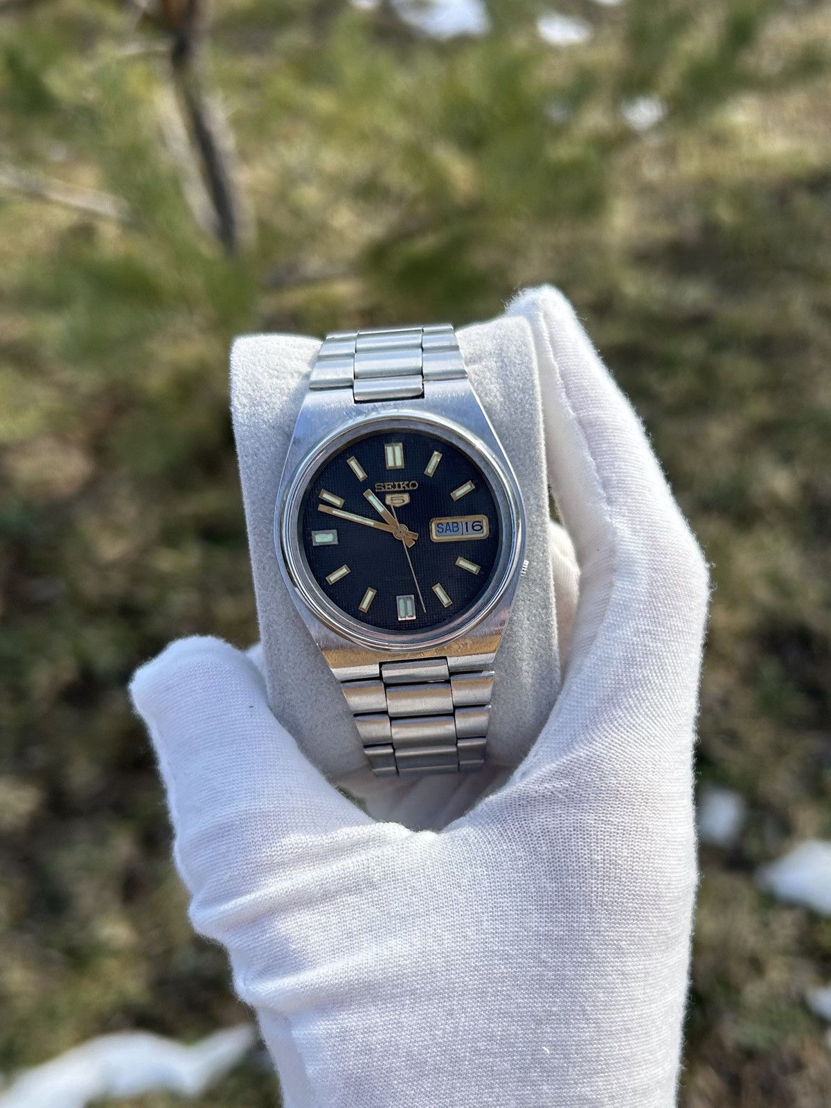 Seiko Vintage Seiko 5 Watch Automatic Mechanical Japan Made 1990's Size ONE SIZE - 1 Thumbnail