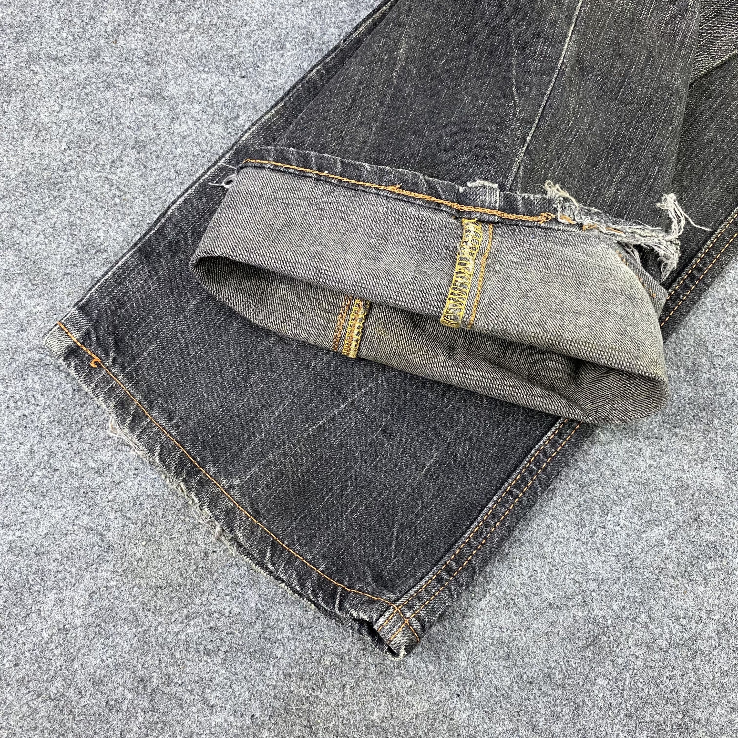 Edwin Edwin 503 Blue Trip Distressed Denim -J1176 Size US 34 / EU 50 - 15 Thumbnail