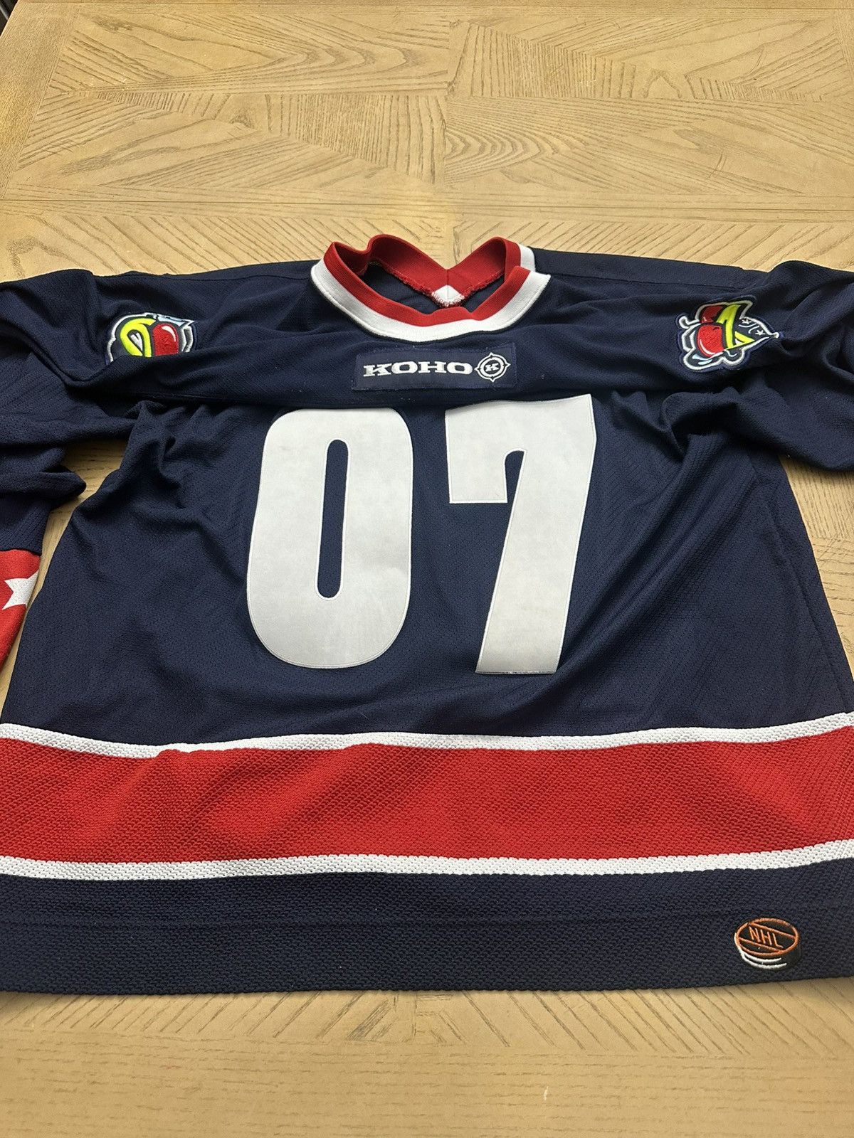 Koho Koho Columbus Blue Jackets hockey jersey, Size US L / EU 52-54 / 3 - 7 Thumbnail