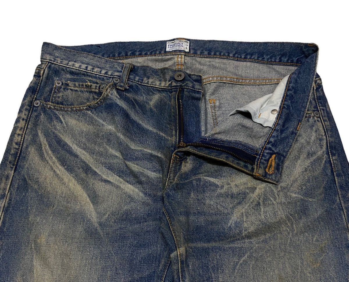 If Six Was Nine Rare Design Vintage Japanese Brand Basik Flared Jeans 1990s Size US 36 / EU 52 - 6 Thumbnail