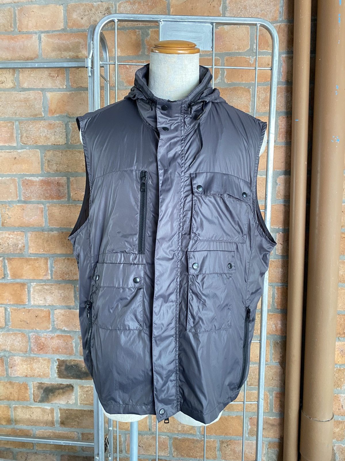Armani Exchange ARMANI EXCHANGE Gray Utility Vest with Multiple Pockets Size US XL / EU 56 / 4 - 18 Thumbnail