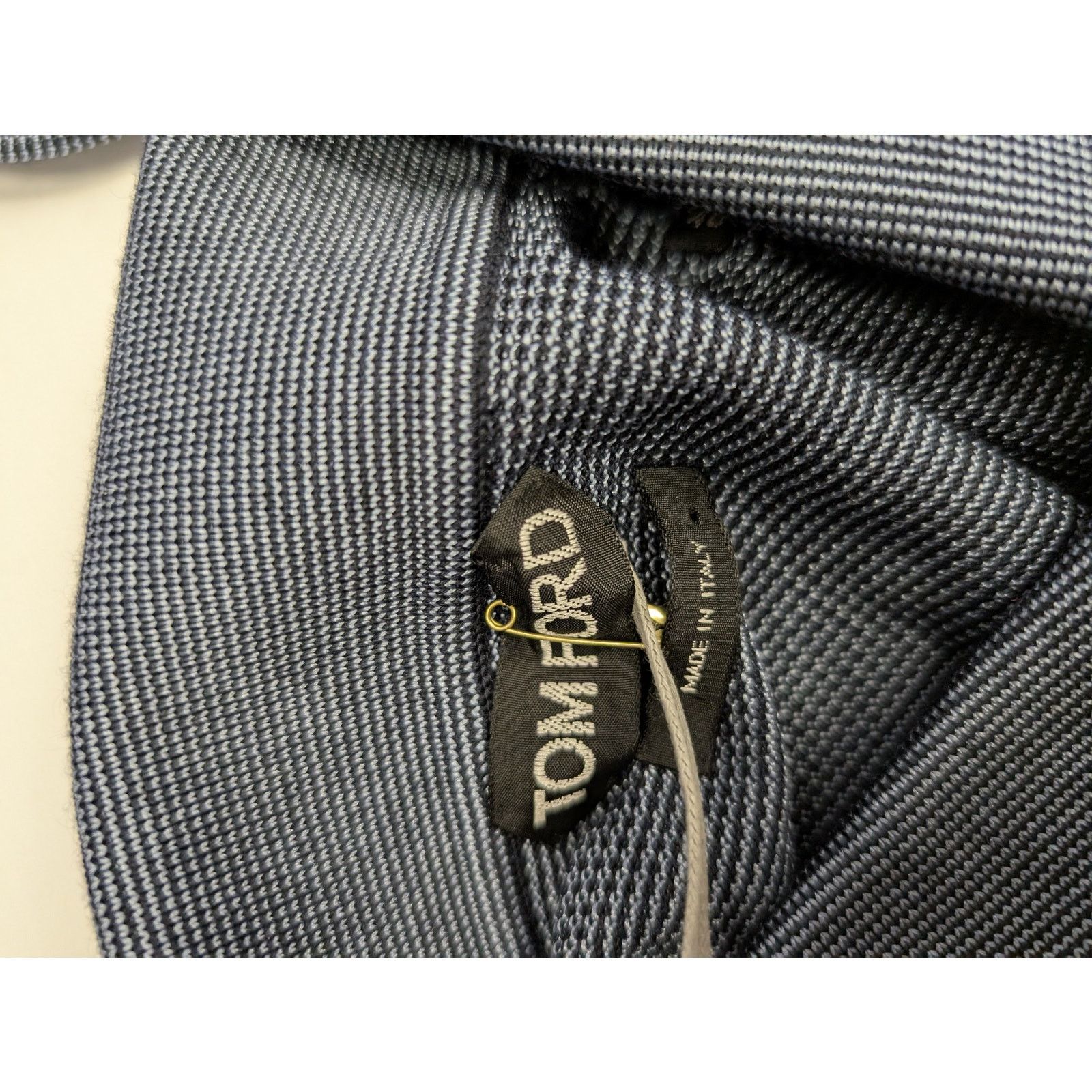 Tom Ford o1rshd1 Q:2 / Knitwear Polo in Navy Size US M / EU 48-50 / 2 - 11 Thumbnail