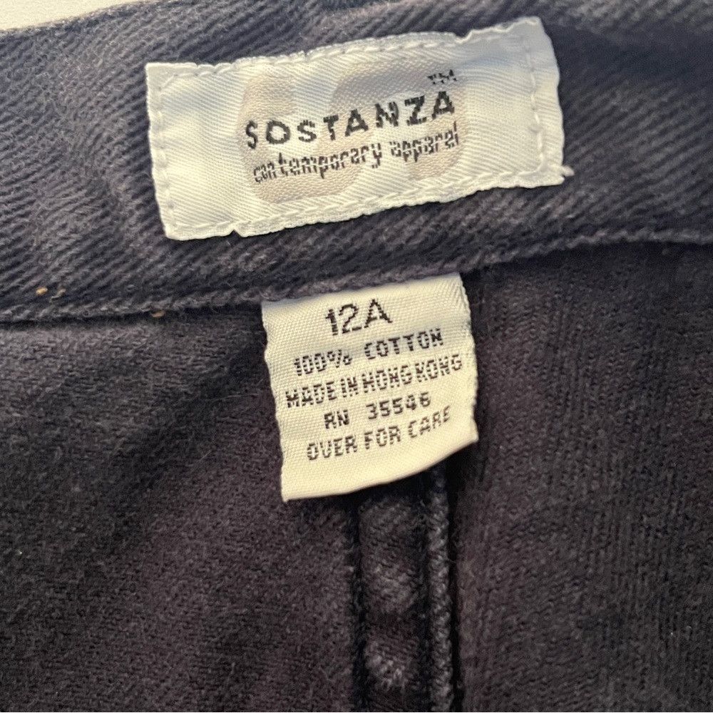 Designer Sostanza High Rise Mom Style Slim Jeans Black Grey Medium 12 Size 34" / US 12 / IT 48 - 6 Thumbnail