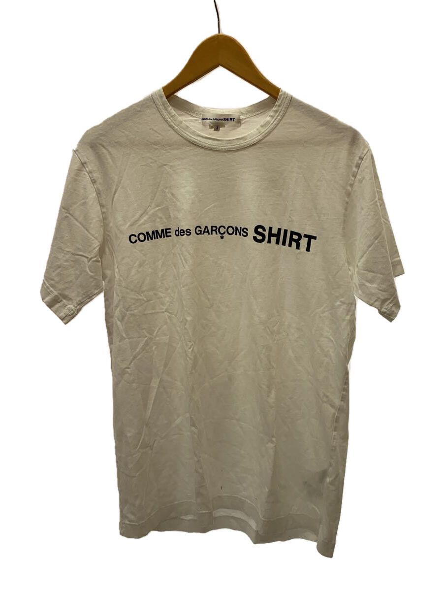 Comme des Garcons Shirt T-Shirts Cotton Short Sleeve Logo Print 