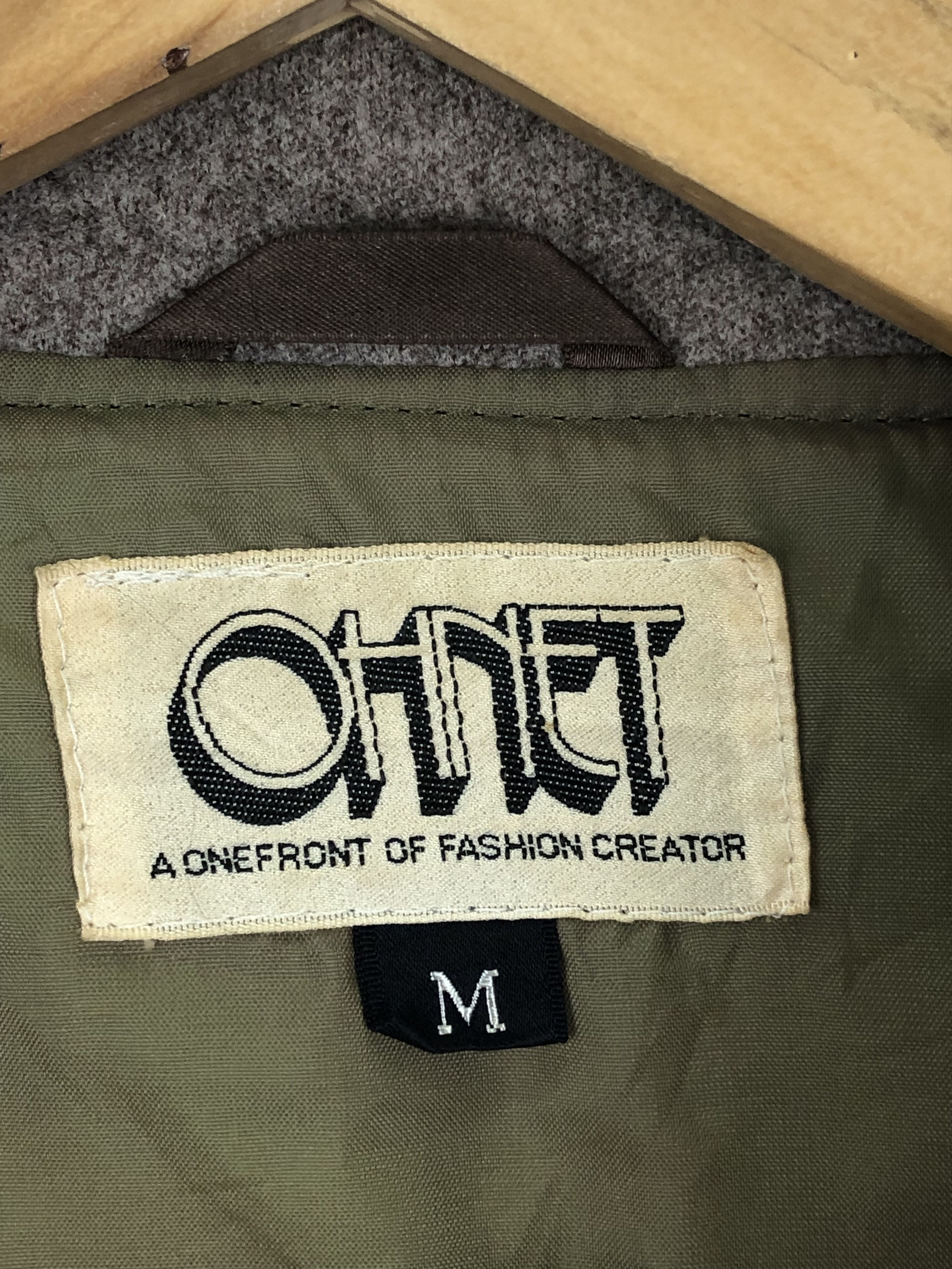Japanese Brand Vintage 80s Japanese Brand Zipper Wool Jacket V0418 Size US M / EU 48-50 / 2 - 5 Thumbnail