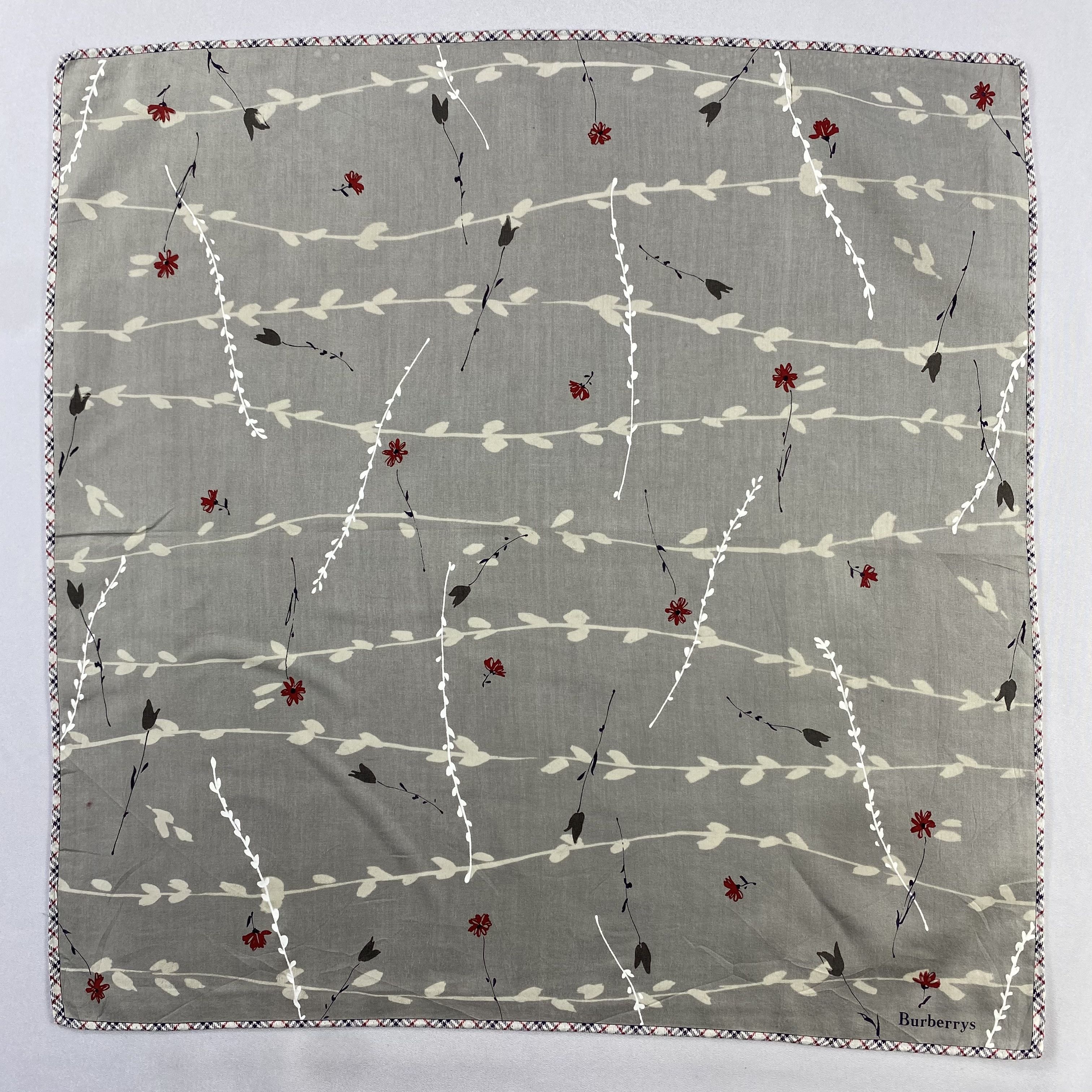 Burberry × Vintage Burberry Handkerchief / Neckerchief / Bandana-P949 Size ONE SIZE - 1 Thumbnail