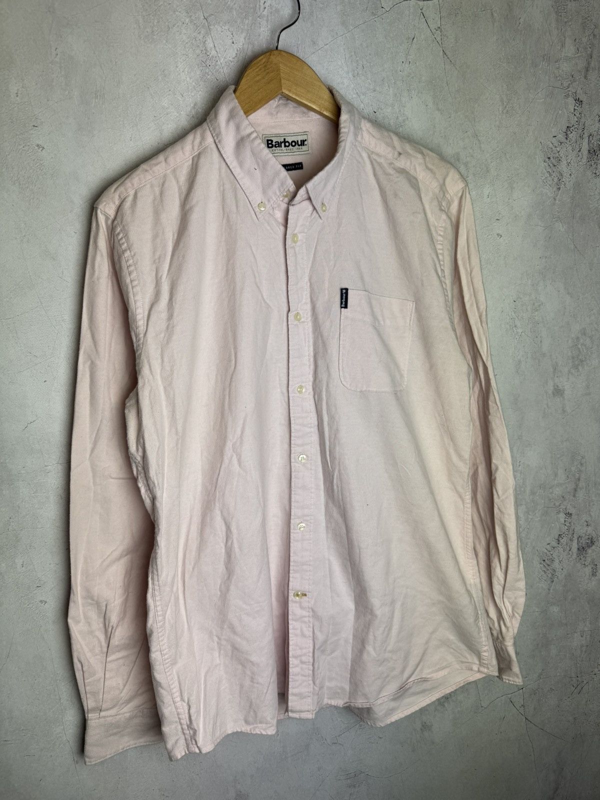 Barbour × Vintage Barbour Shirt Vintage Men’s Size US M / EU 48-50 / 2 - 2 Thumbnail
