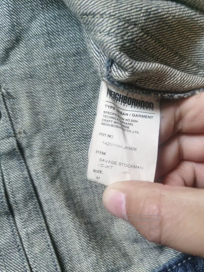 Neighborhood Neighborhood Denim Jacket Size US M / EU 48-50 / 2 - 6 Thumbnail
