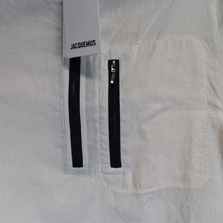 Jacquemus o1rshd1 Q:2 / LE Haut Vanilla Jacket in Off-White Size US M / EU 48-50 / 2 - 3 Thumbnail