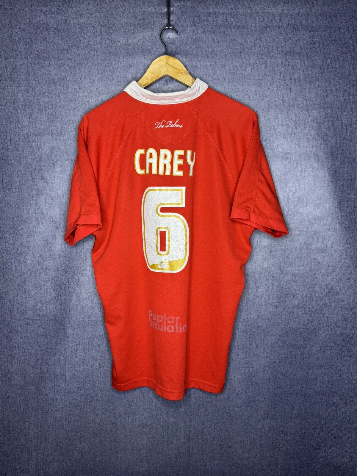 Vintage Vintage Bristol City Carey #6 Jersey Home Football Shirt Size US XL / EU 56 / 4 - 2 Thumbnail
