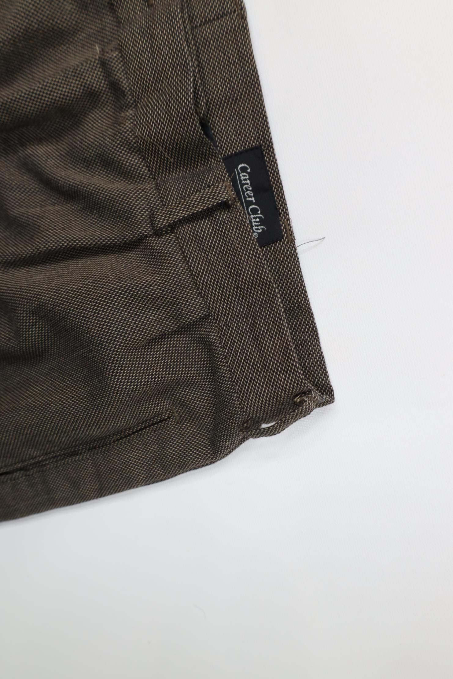 Vintage Vintage 90s Streetwear Gabardine Knit Wide Leg Chino Pants Size US 34 / EU 50 - 10 Thumbnail