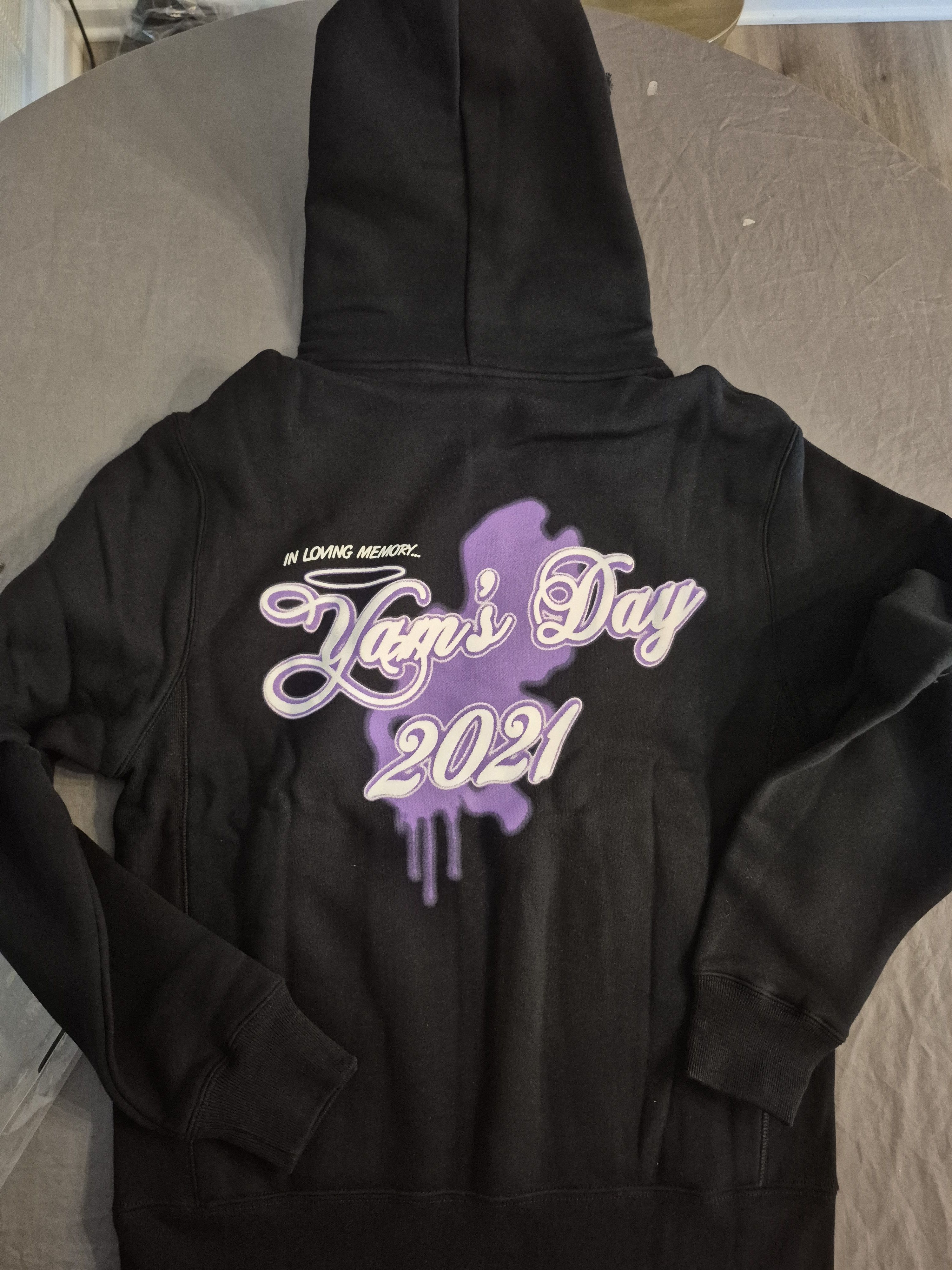Psychworld Psychworld Yams Day Black Hoodie Size Small Size US S / EU 44-46 / 1 - 6 Thumbnail