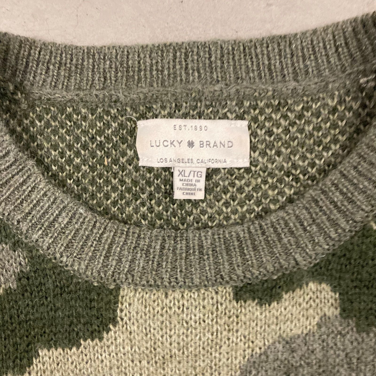 Lucky Brand × Vintage vintage y2k lucky brand patterned sweater Size US L / EU 52-54 / 3 - 3 Thumbnail