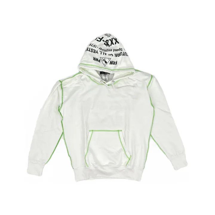 Diesel Casual White Hoodie with Logo 0079