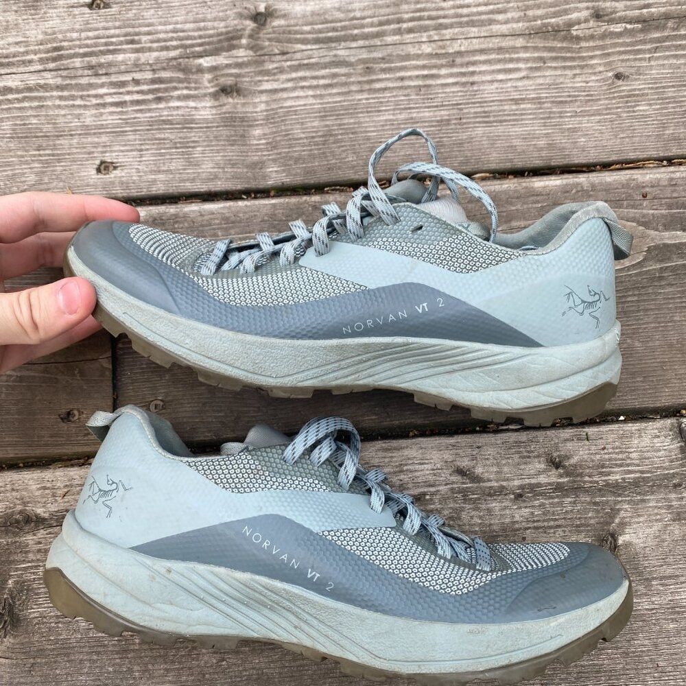Arc'teryx Arc'Teryx Norvan VT 2 Hiking Shoes Size 7 Teal Size US 7 / IT 37 - 4 Thumbnail