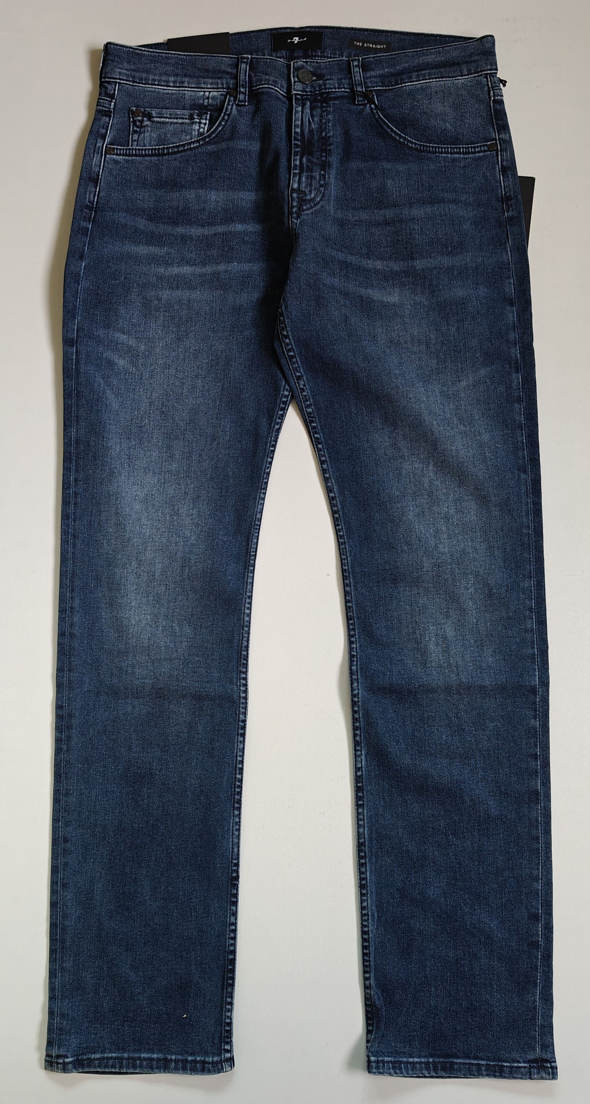 7 For All Mankind 7 For All ManKind THE STRAIGHT Jeans T/ 6008 Size US 32 / EU 48 - 2 Thumbnail