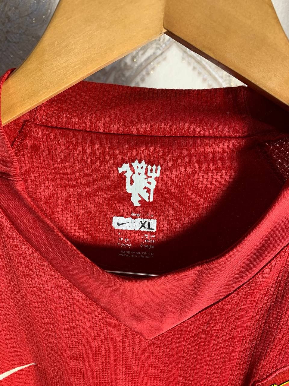 Nike VINTAGE NIKE FC MANCHESTER UNITED ENGLAND SOCCER JERSEY 90s Size US XL / EU 56 / 4 - 7 Thumbnail