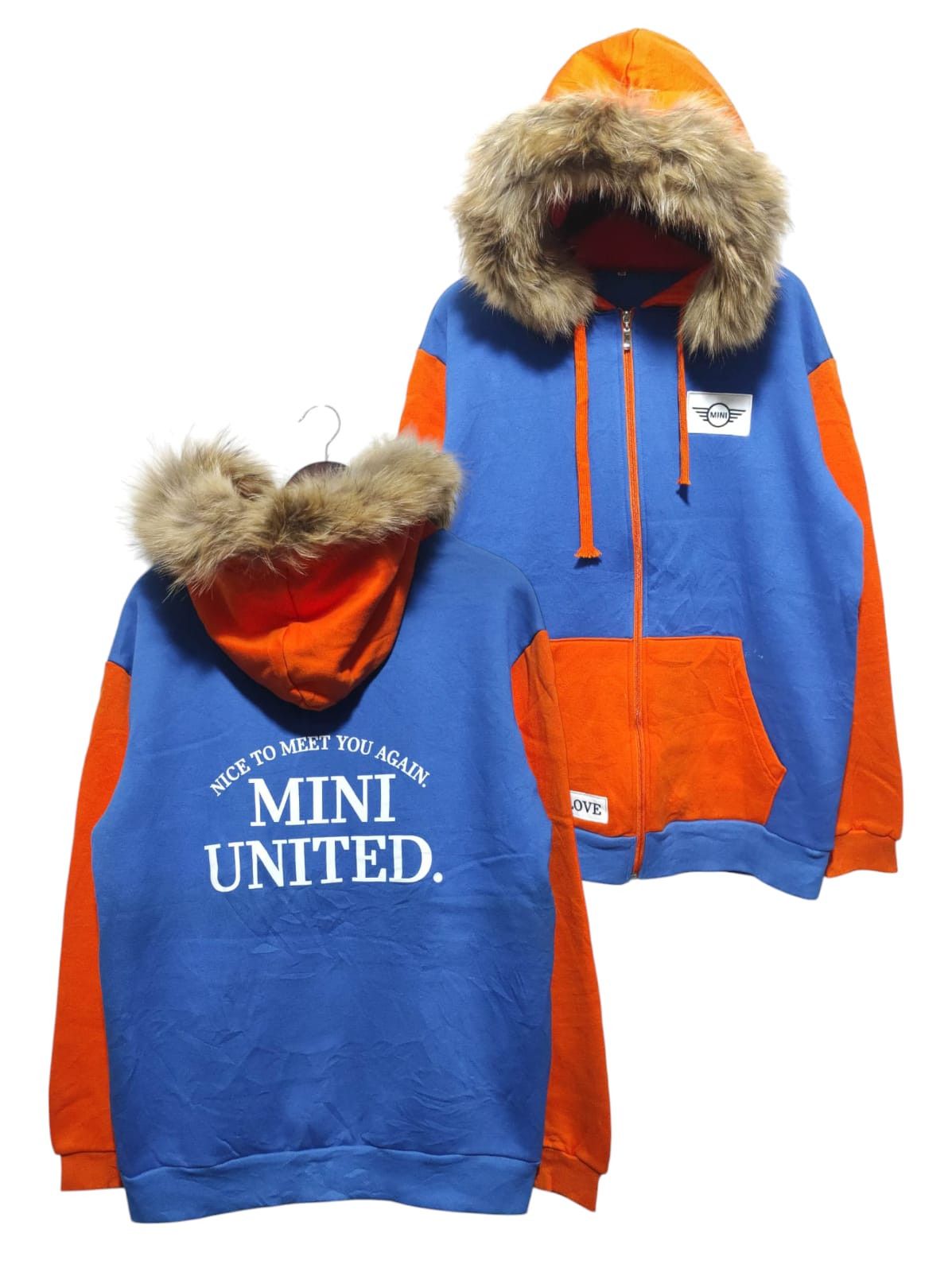 Hysteric Glamour Mini United Zip Fur Hoodie IfSixWasNine LGB style Size US XL / EU 56 / 4 - 2 Thumbnail