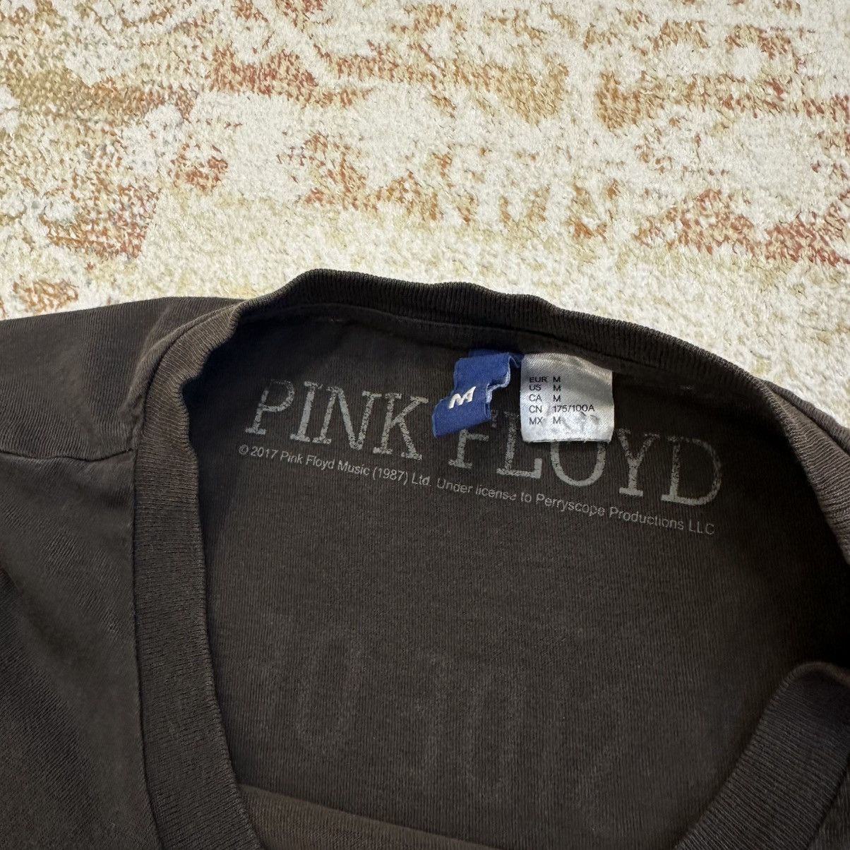 Pink Floyd × Vintage Vintage Adult “ Pink Floyd” T-shirts Band Rock Tour Big Logo Size US M / EU 48-50 / 2 - 6 Thumbnail