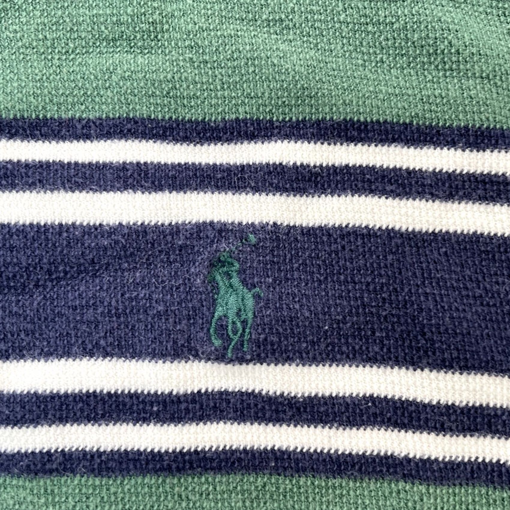 Polo Ralph Lauren VINTAGE Polo Ralph Lauren Shirt Mens XL Green Striped Pony 100% Cotton Polo Shirt Polo Ralph Lauren Shirt Mens XL Green Striped Pony 90s Size US XL / EU 56 / 4 - 6 Thumbnail