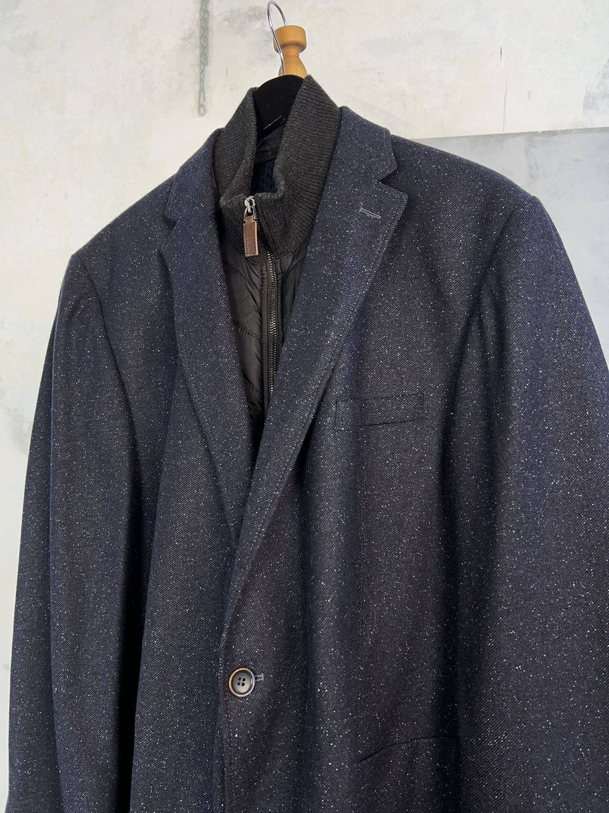 GIAN CARLO ROSSI Carl Gross Silk Wool Blazer Size 30 XL - XXL Size US XL / EU 56 / 4 - 2 Thumbnail