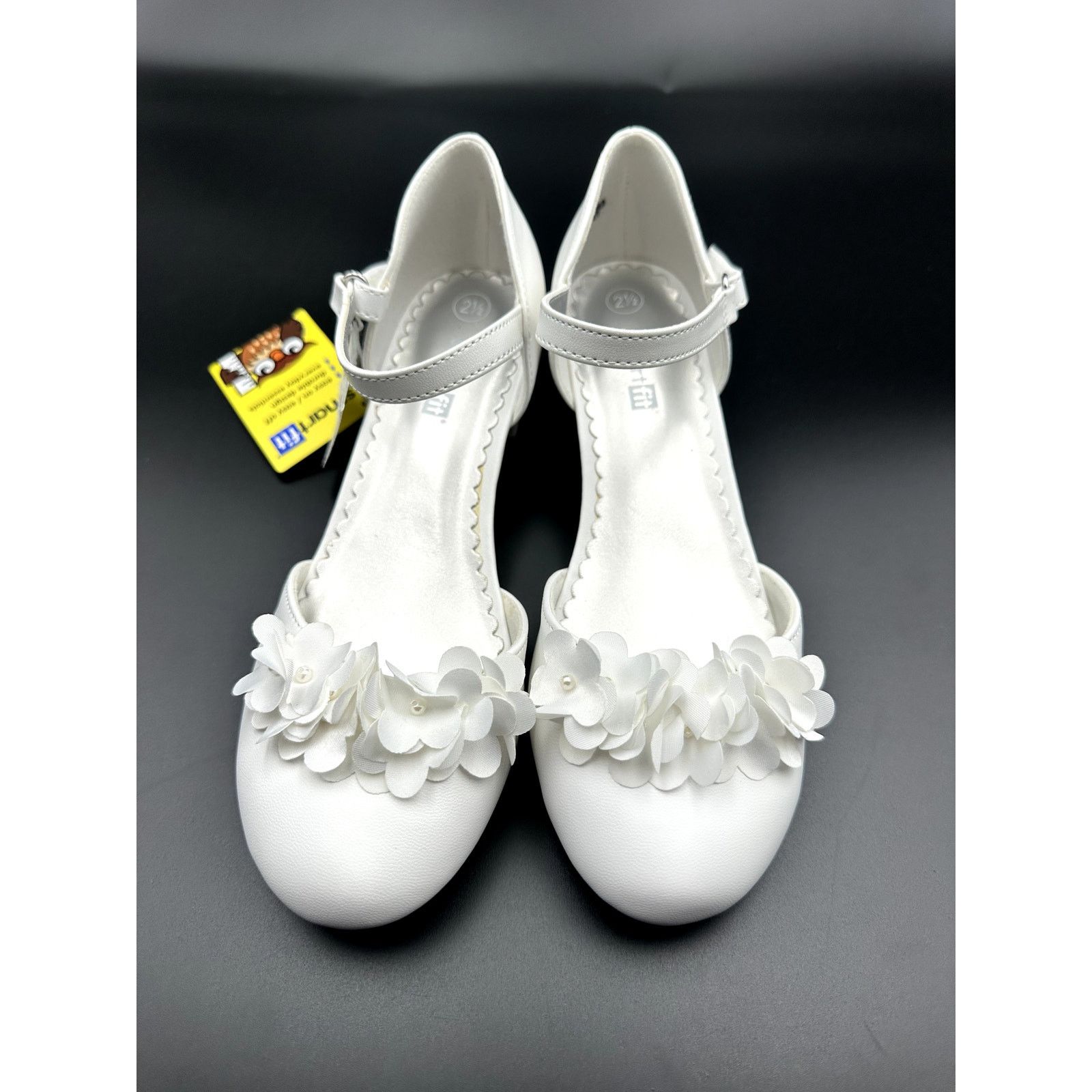 Other Copied - Smart Fit Cici Youth Girls White Floral Size:2 Size US 4.5 / IT 34.5 - 2 Thumbnail