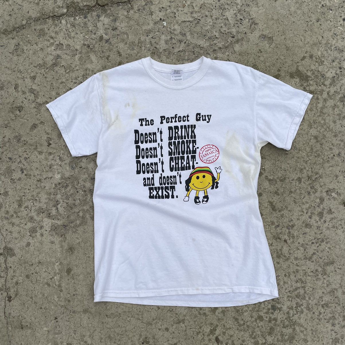 Vintage Vintage T-shirts Joke Jamaica 🇯🇲 Y2K Humor 90s USA Size US M / EU 48-50 / 2 - 1 Thumbnail