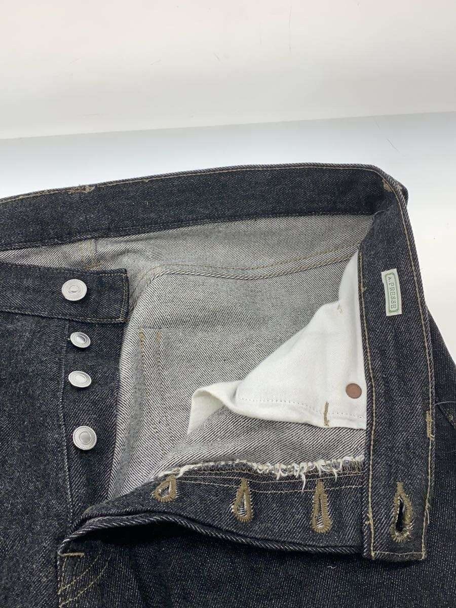A.PRESSE Cotton Black Washed Denim Pants 23aw Size US 36 / EU 52 - 3 Thumbnail
