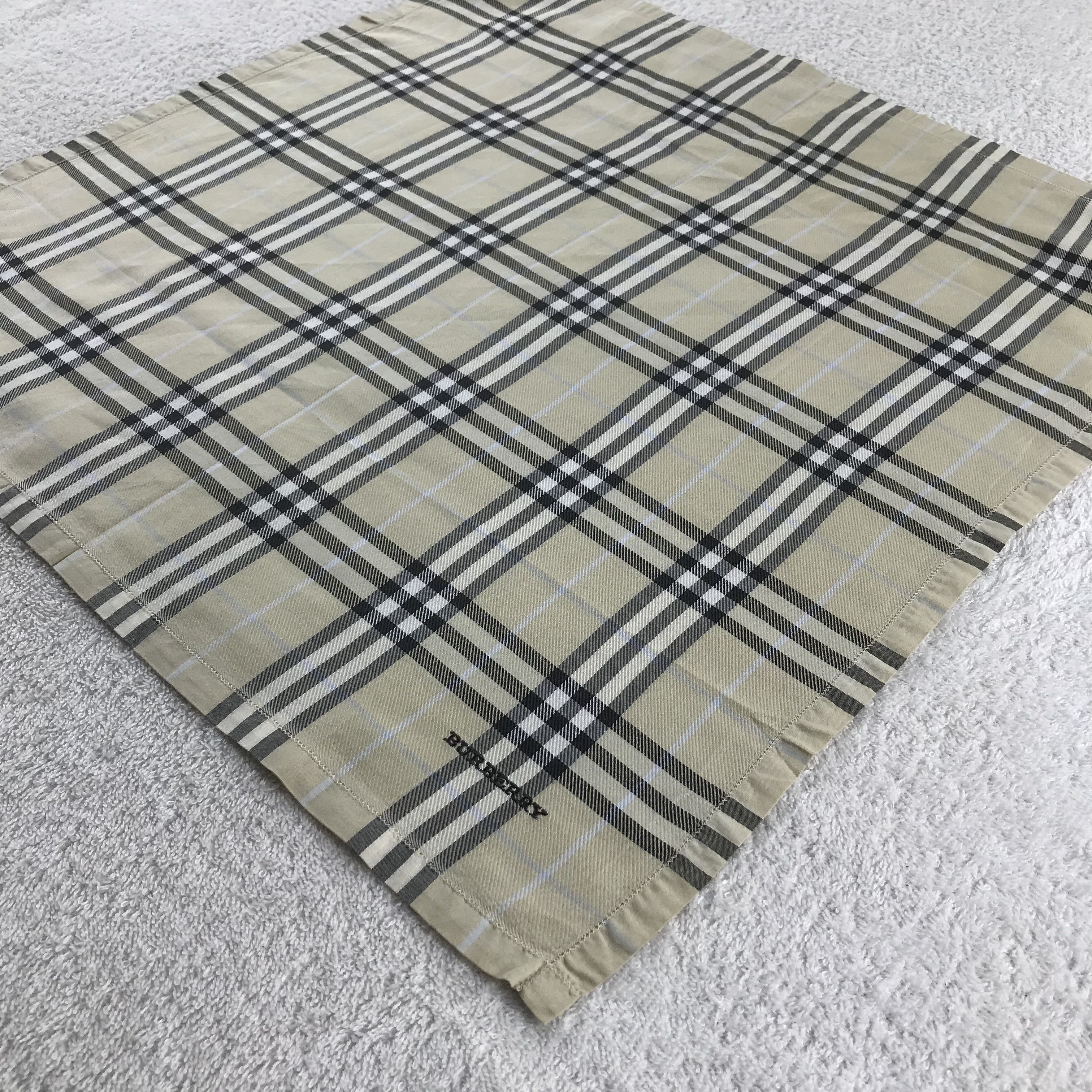 Burberry × Vintage Burberry Neckerchief / Bandana / Handkerchief Size ONE SIZE - 4 Thumbnail