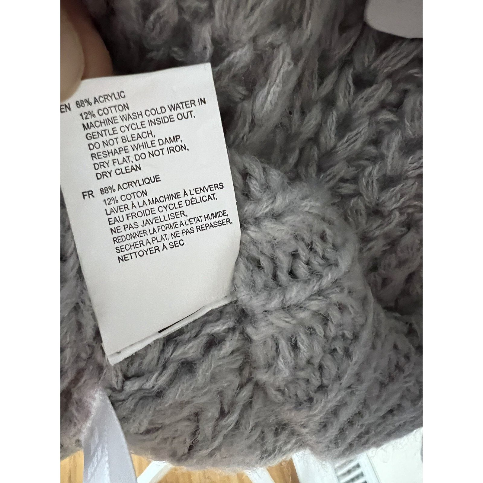 Standard Cloth CLOTH BY DESIGN Pointelle Turtle Neck Sweater size M A003059 Size M / US 6-8 / IT 42-44 - 6 Thumbnail