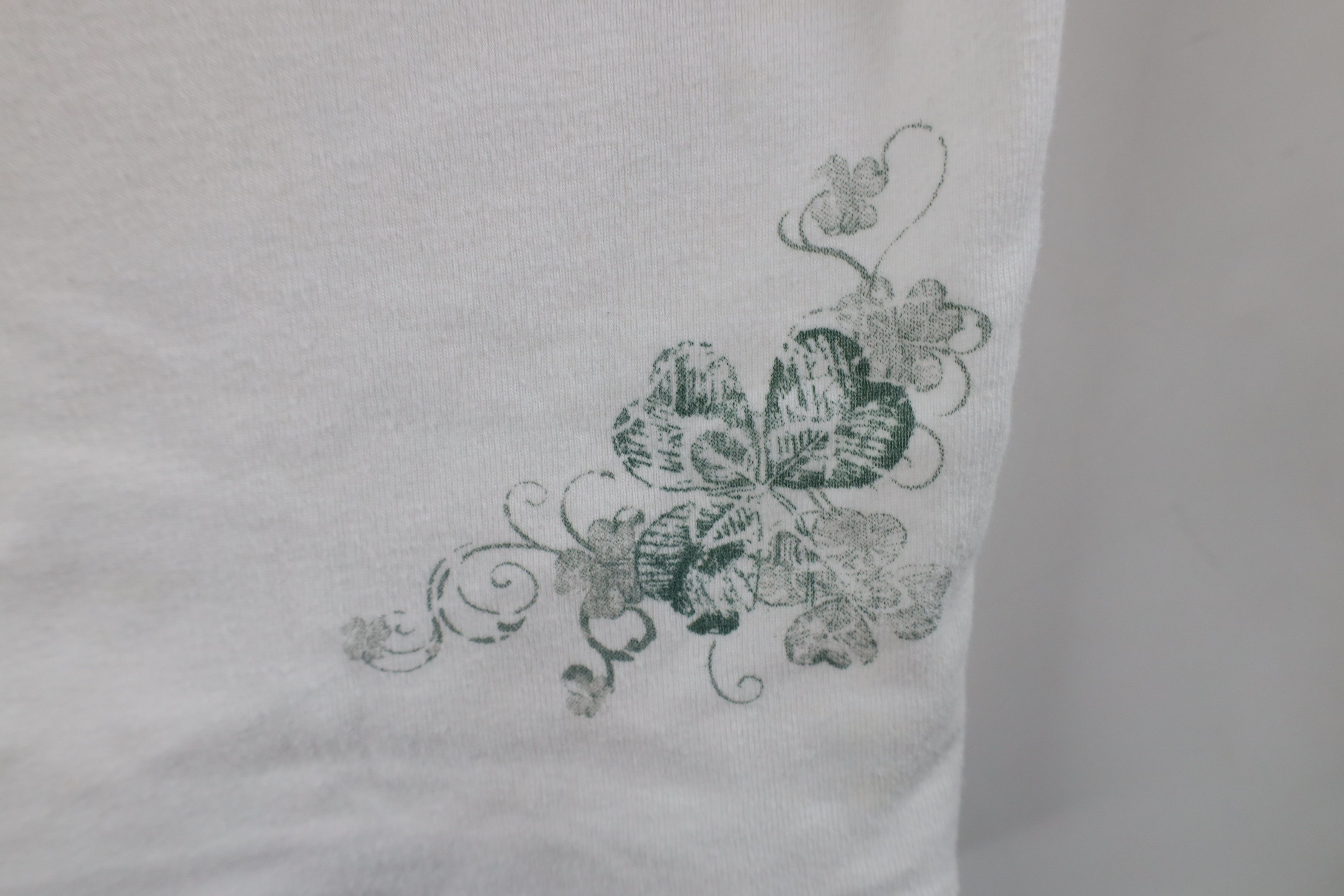 Harley Davidson × Vintage Vintage Y2K Harley Davidson Knit Lucky Shamrock T-Shirt Size US L / EU 52-54 / 3 - 10 Thumbnail