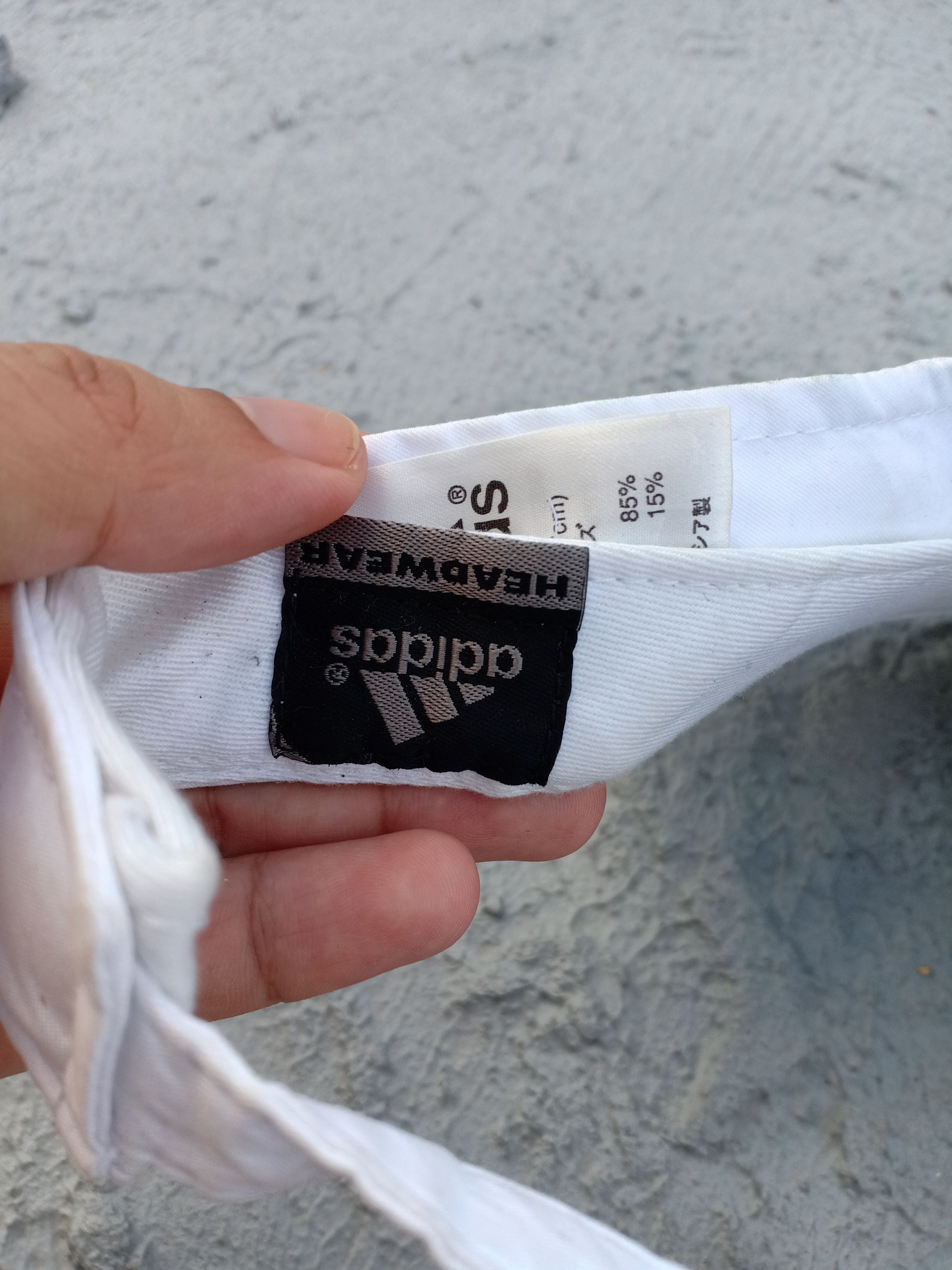 Adidas ADIDAS visor hat Size ONE SIZE - 6 Thumbnail