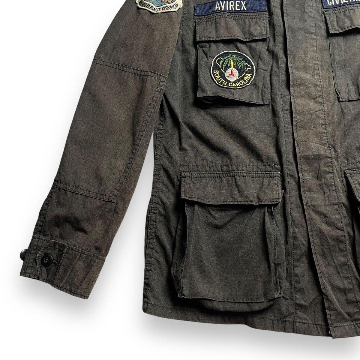 Avirex AVIREX MILITARY PATCHES HIDDEN BUTTON UP WORKSHIRT Size US L / EU 52-54 / 3 - 7 Thumbnail