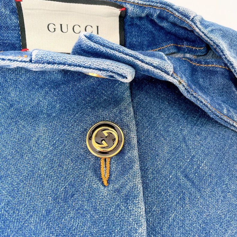 Gucci Gucci Denim skirt 2504-Nextarrow Size 42" / US 20 - 5 Thumbnail