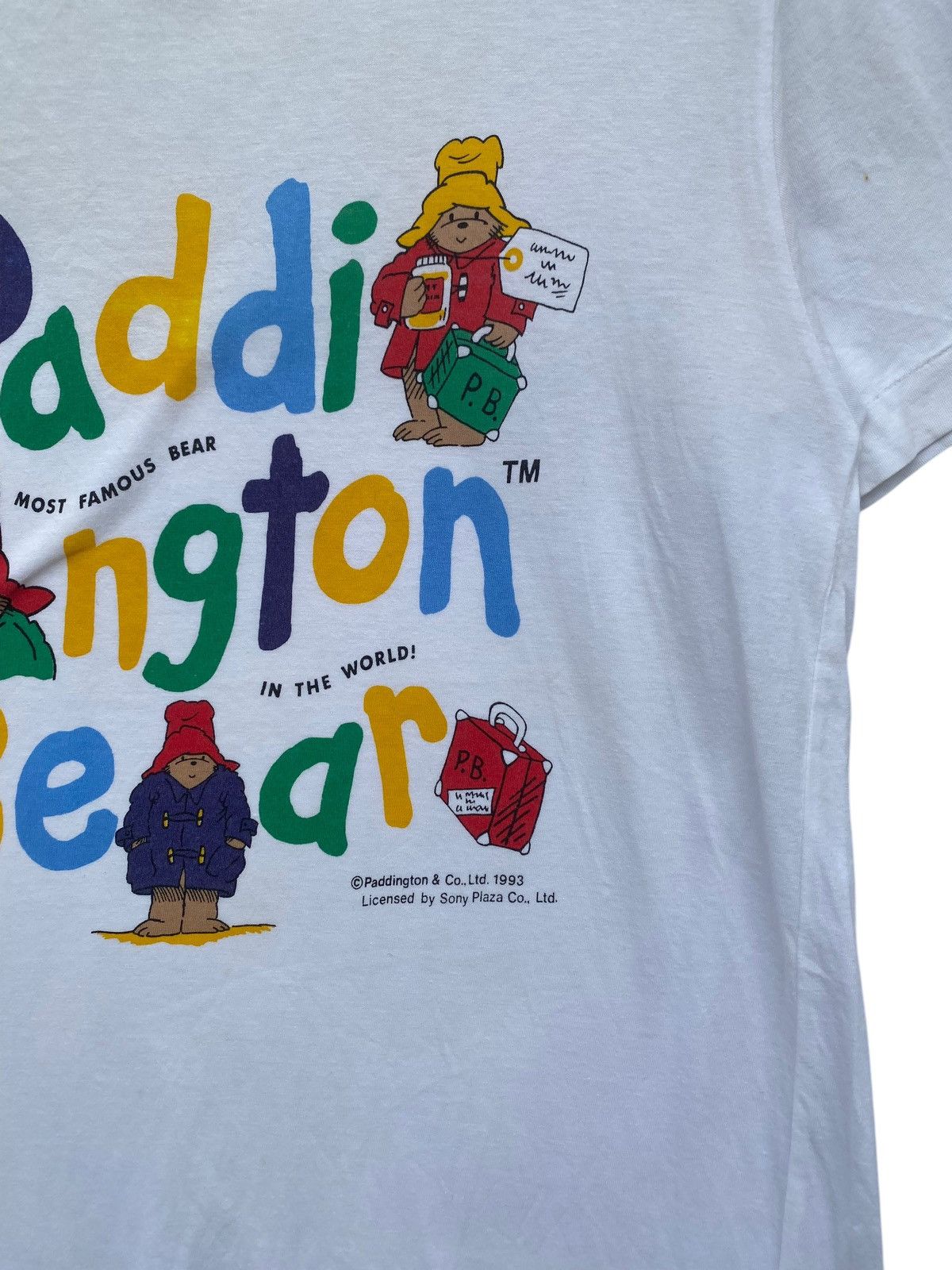 Japanese Brand Paddington White Tees Size US M / EU 48-50 / 2 - 3 Thumbnail