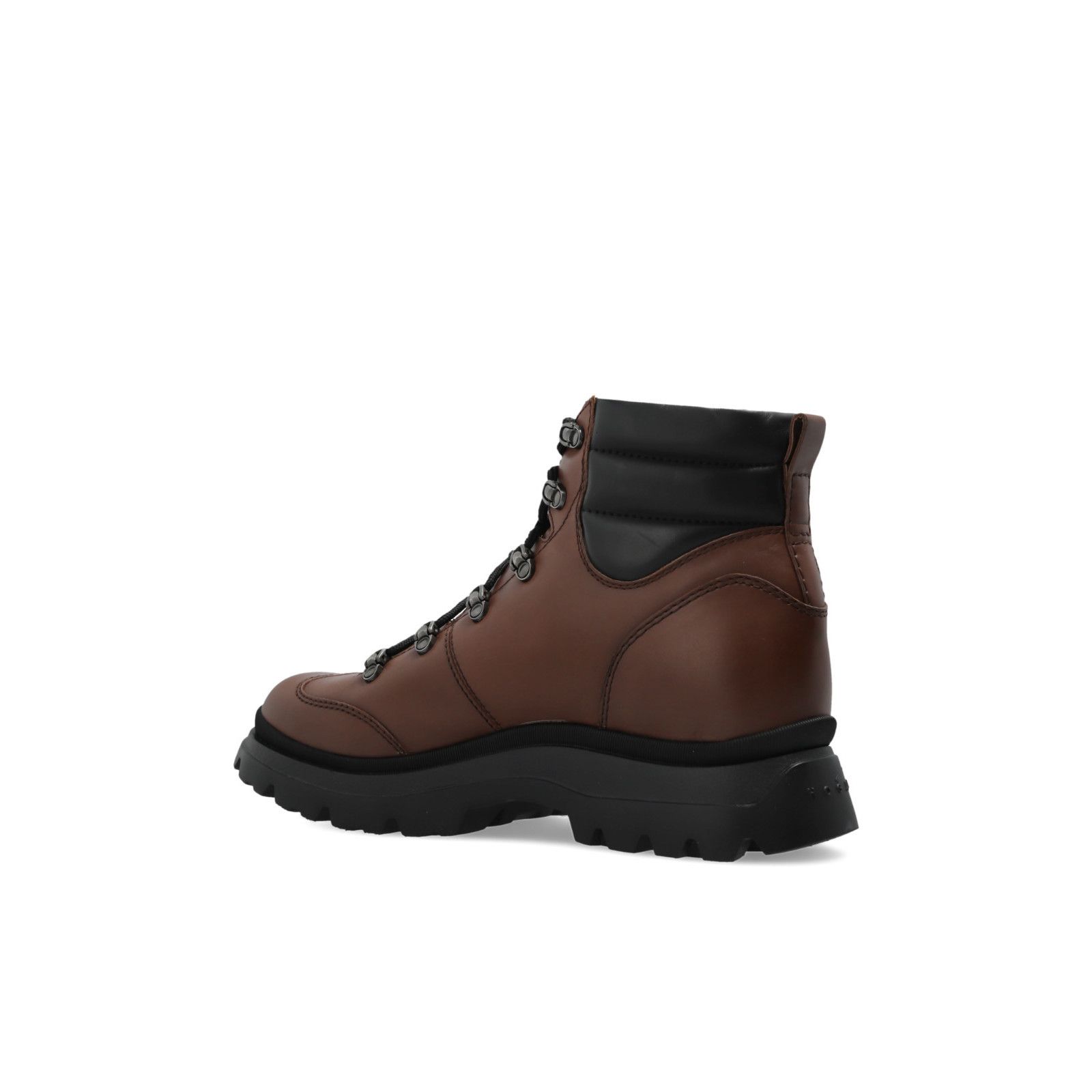 Hogan HOGAN Brown Leather Ankle Boots New & Authentic (Men's size: Size US 7 / EU 40 - 3 Thumbnail