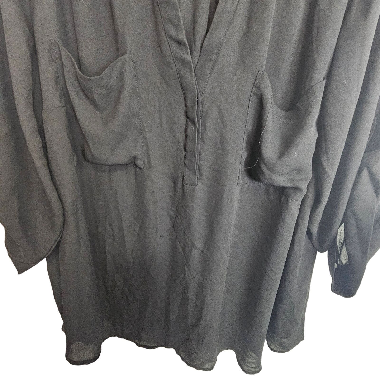 Torrid Torrid Harper Blouse Plus Size 4X Classic Career Corp Work Size 4XL / US 24-26 - 3 Thumbnail