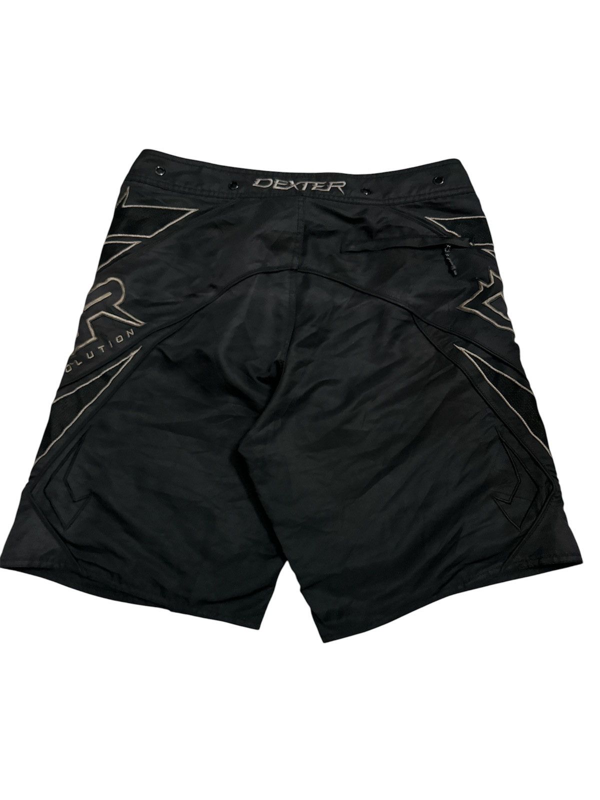 GOA Crazy 2000s Dexter Revolution Lgb Jnco Goa Y2K Style Shorts Size US 33 - 6 Thumbnail