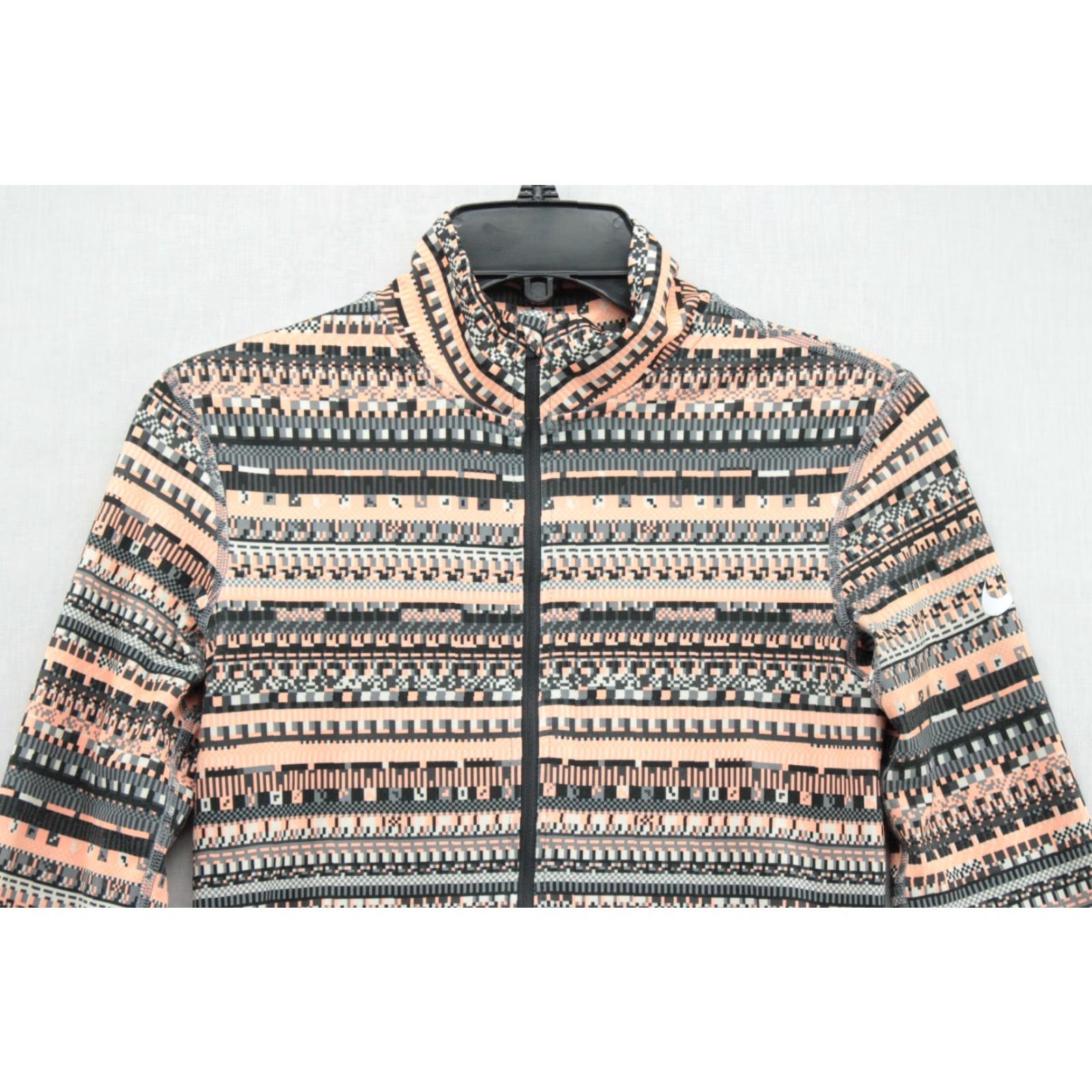 Nike Nike Pro Womens Multicolor HyperWarm Static 1/2 Zip Long Sleeve Pullover Size S Size S / US 4 / IT 40 - 2 Thumbnail